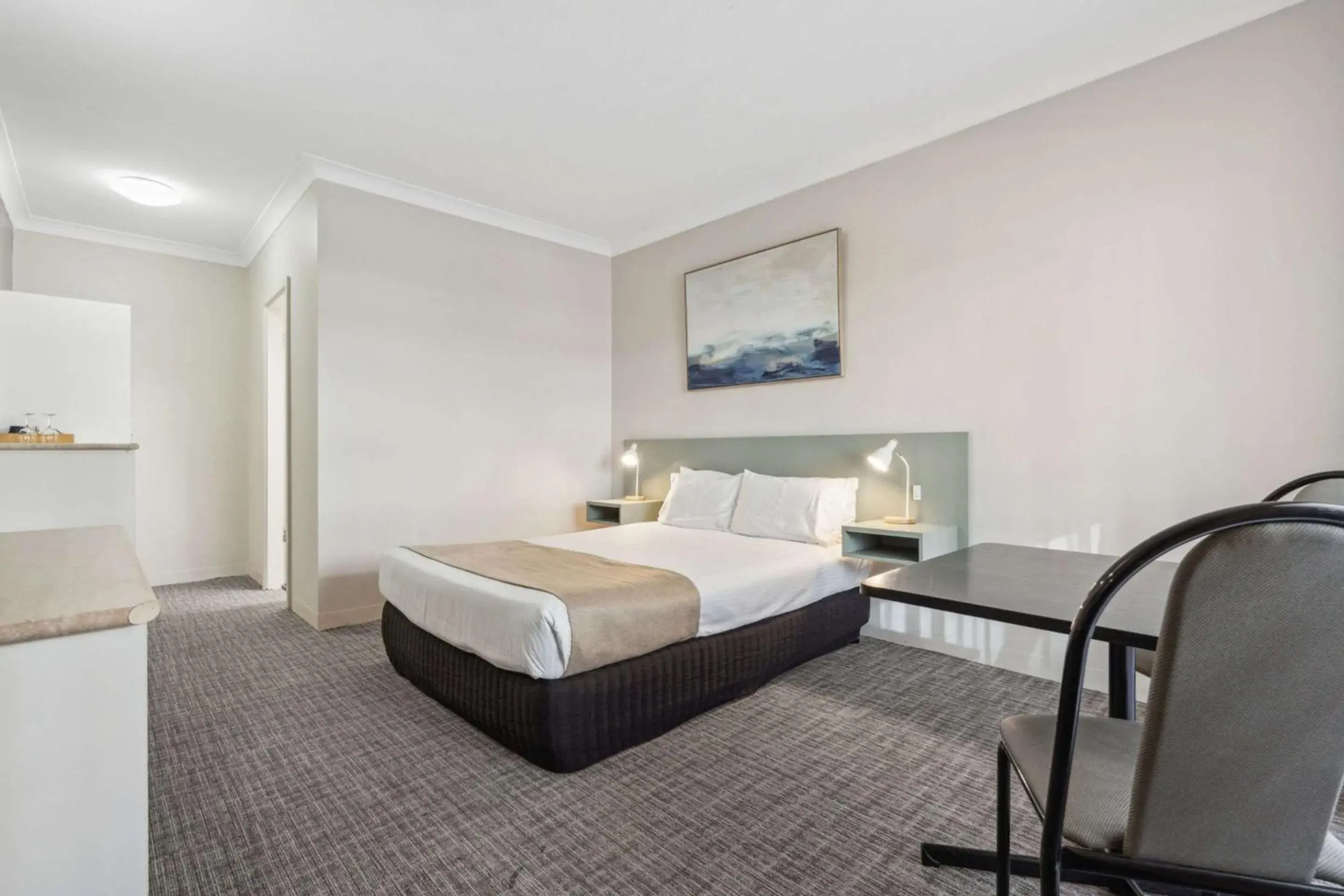 Bedroom, Bed in Econo Lodge Dockside Glenelg Bedroom, Bed in Econo Lodge Dockside Glenelg