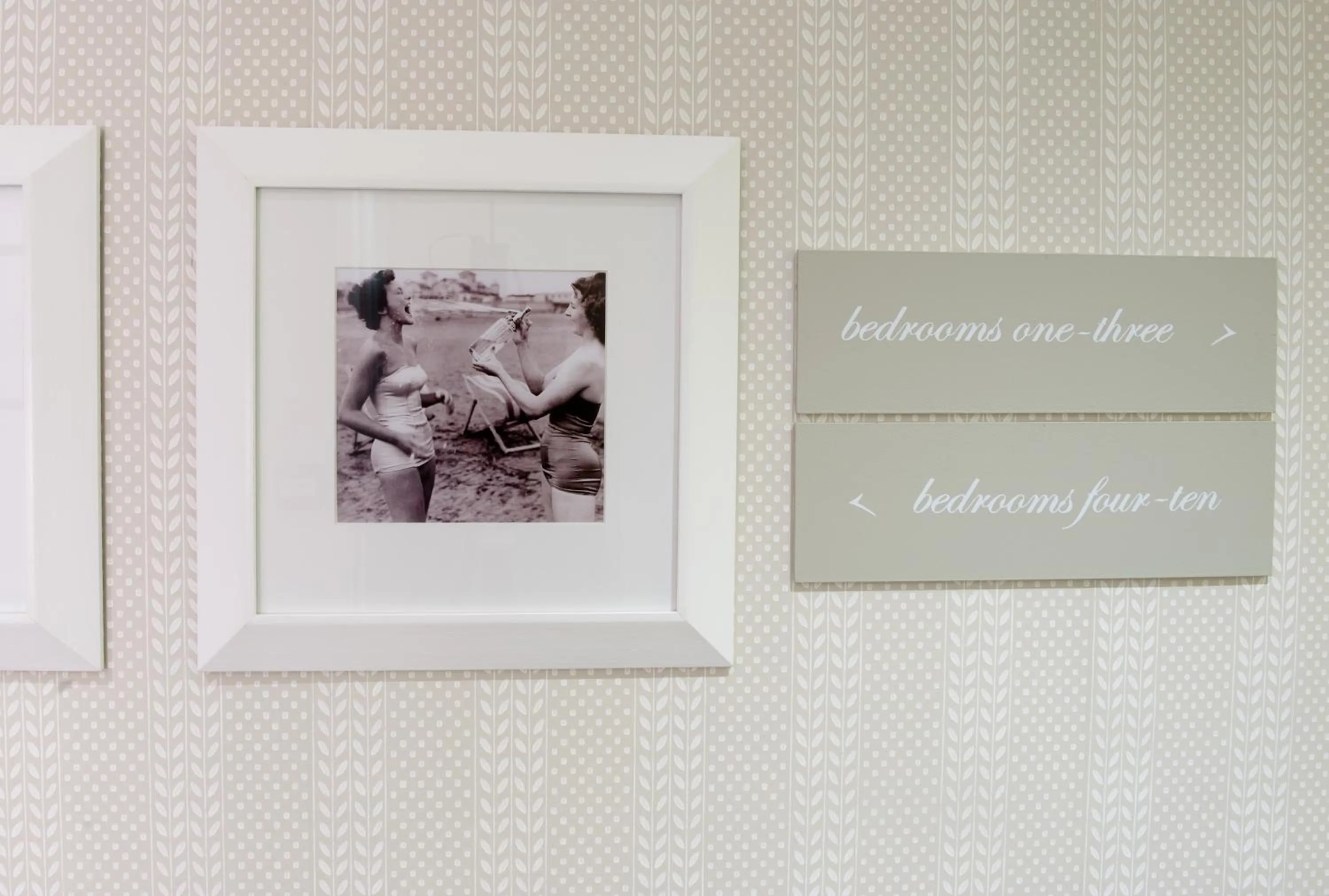 Decorative detail in The Crown Hotel