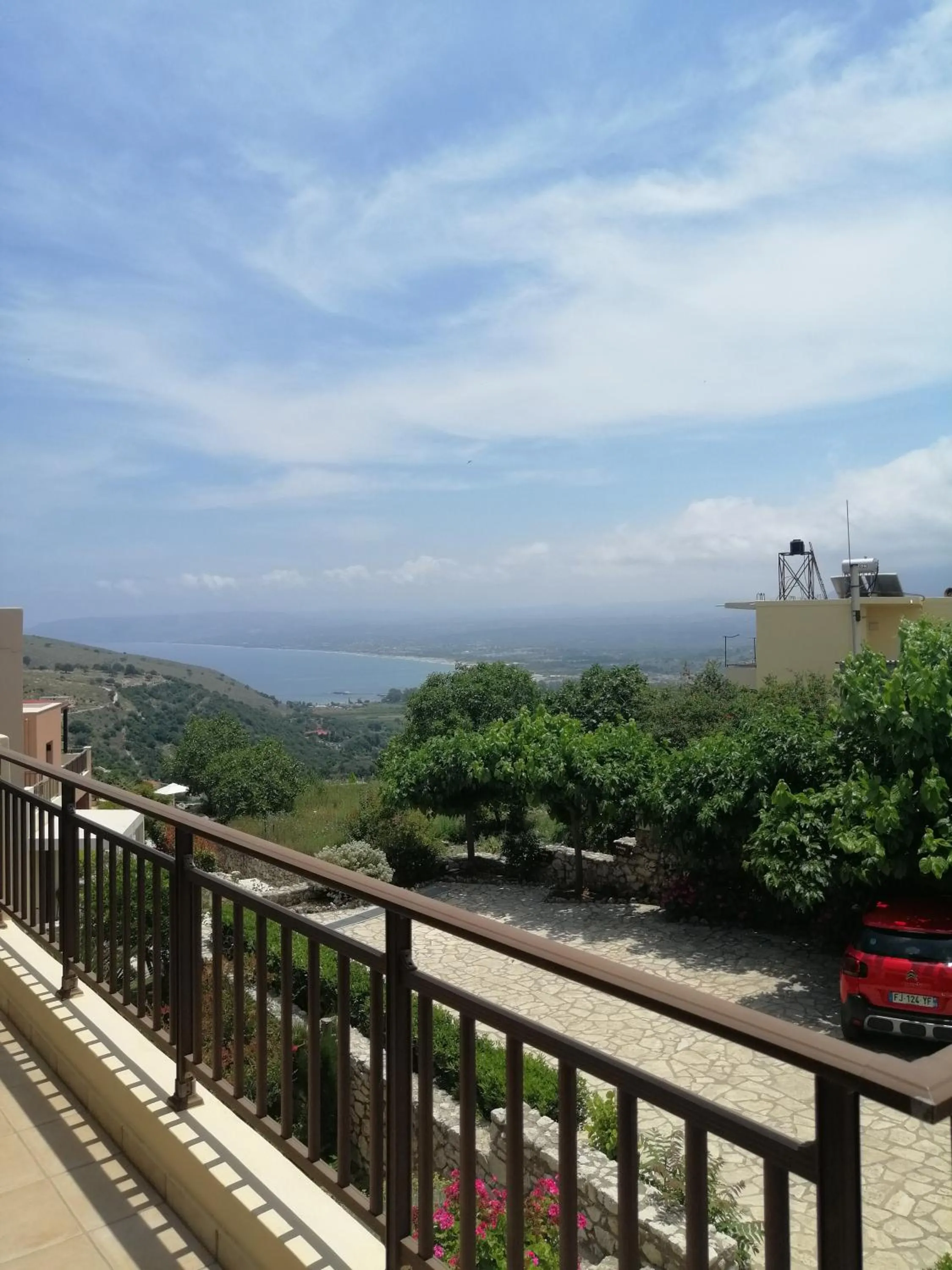 Balcony/Terrace in Angelica Sea View with Pool