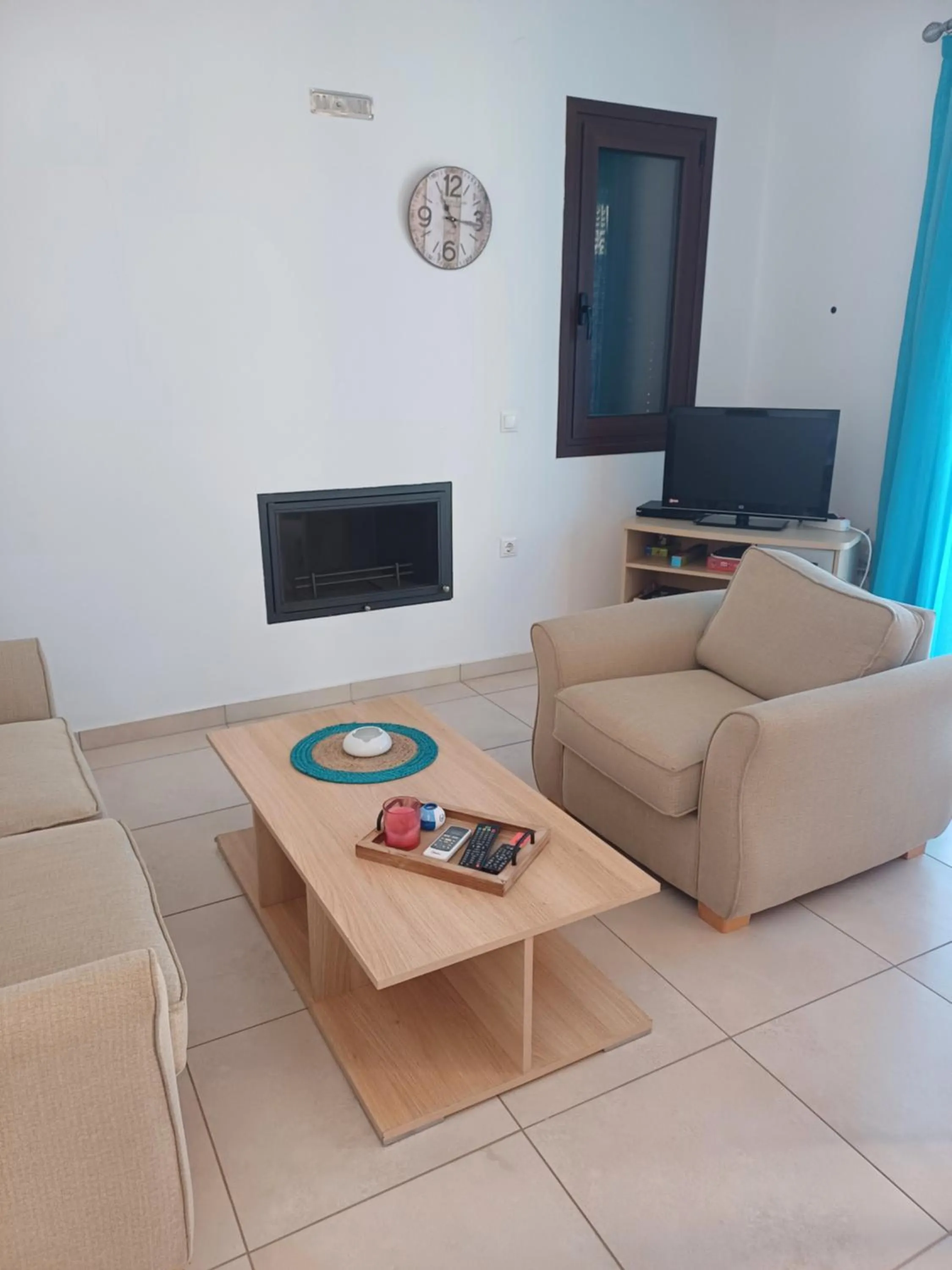 Seating area in Angelica Sea View with Pool