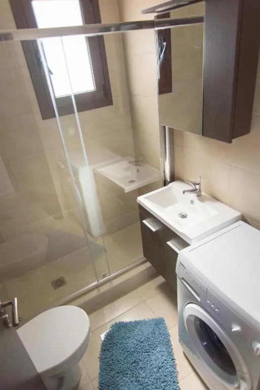 Bathroom in Angelica Sea View with Pool