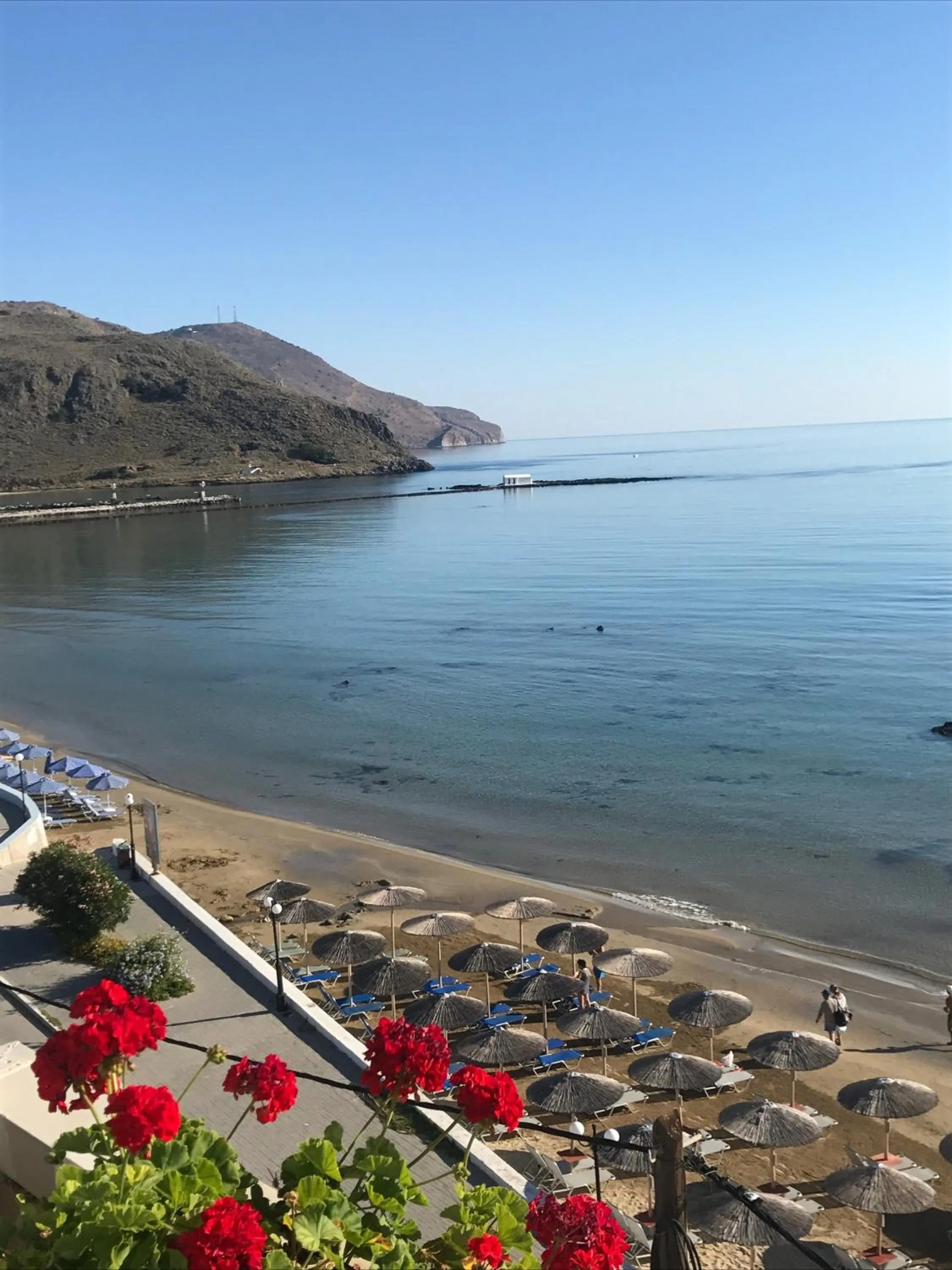 Beach in Angelica Sea View with Pool