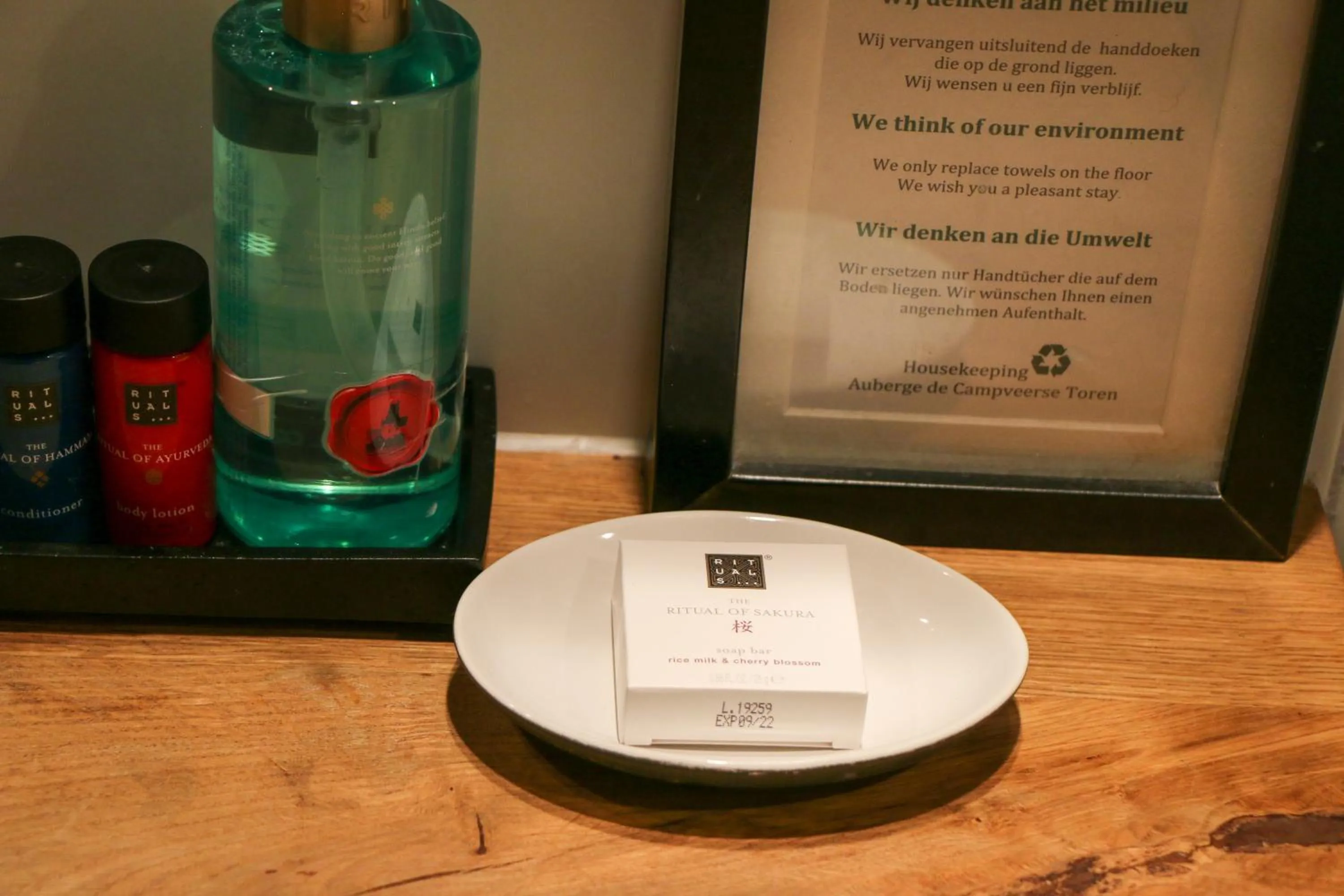 Bathroom in Auberge de Campveerse Toren