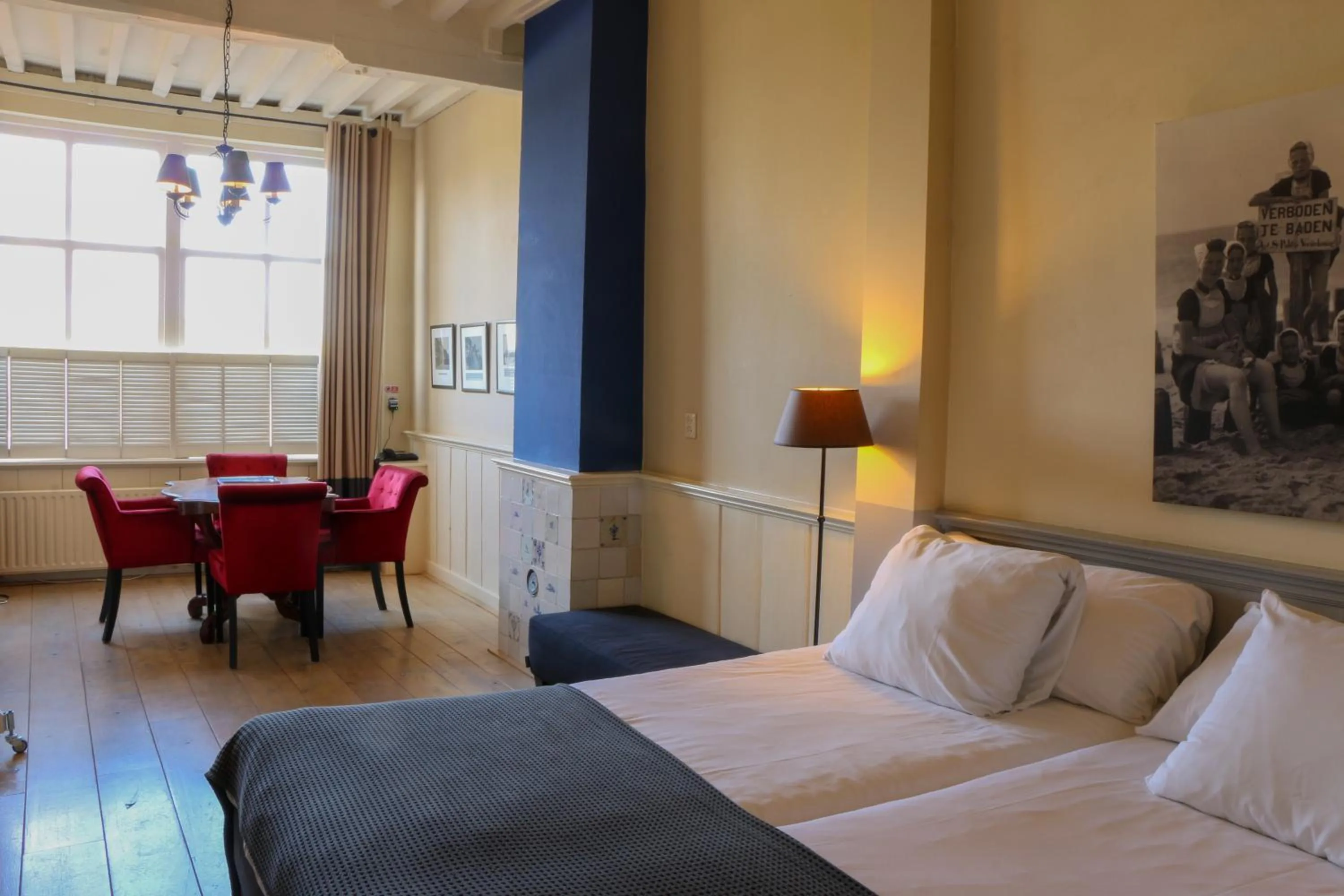 Bed in Auberge de Campveerse Toren