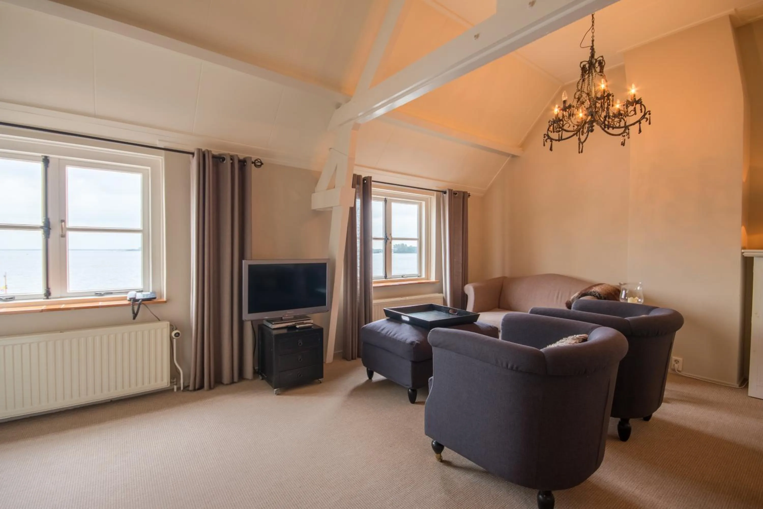 Living room in Auberge de Campveerse Toren