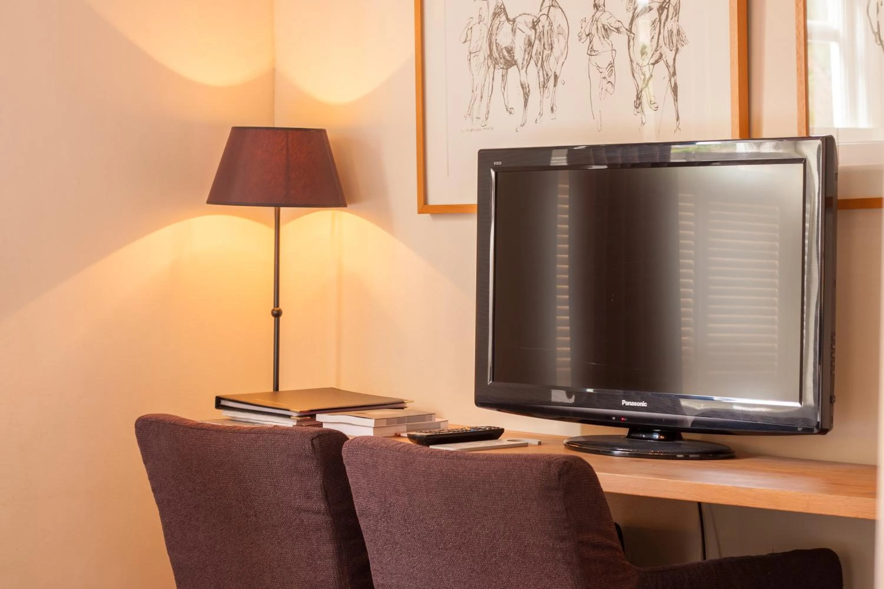 Seating area in Auberge de Campveerse Toren