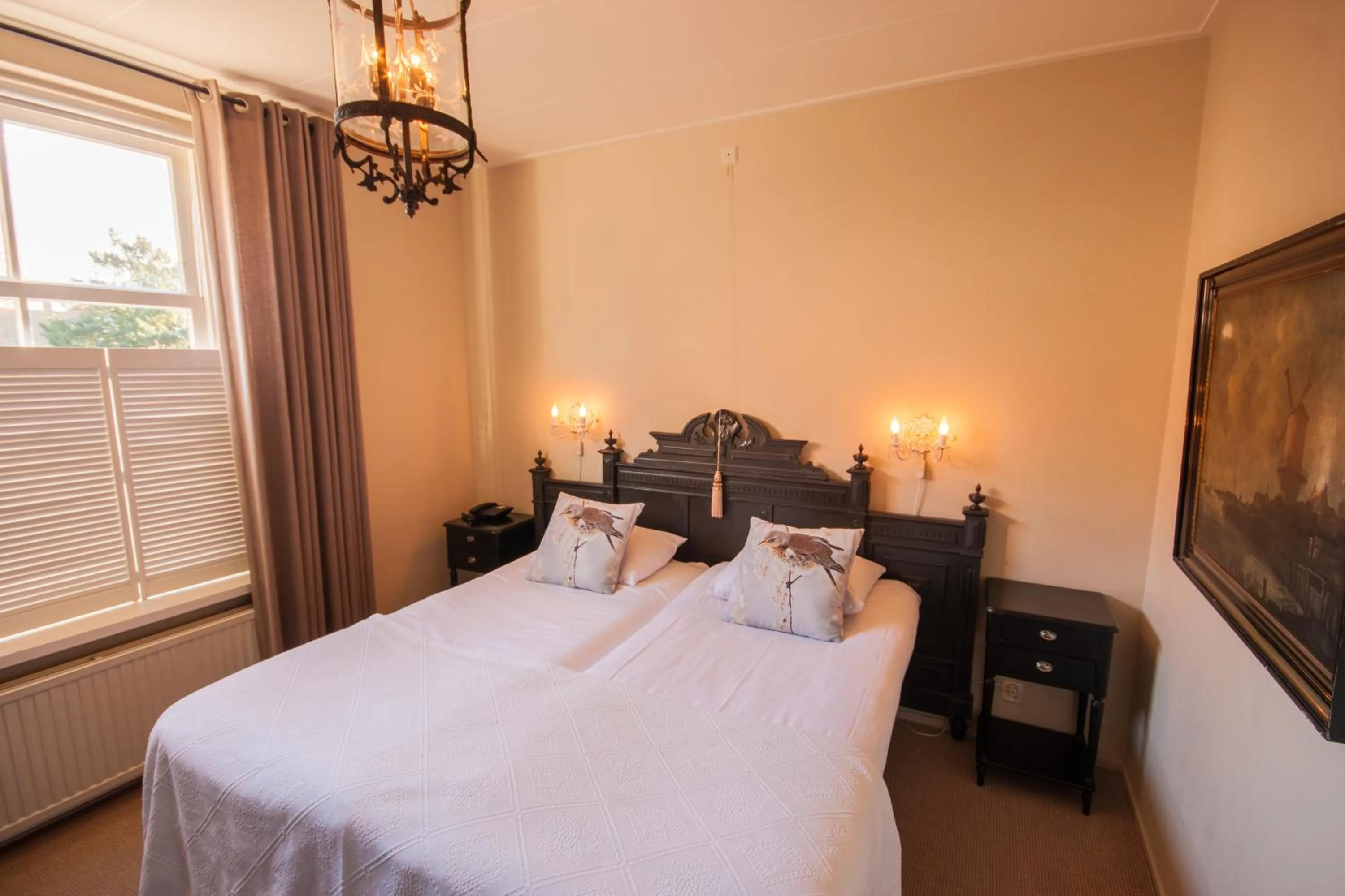 Bedroom, Bed in Auberge de Campveerse Toren