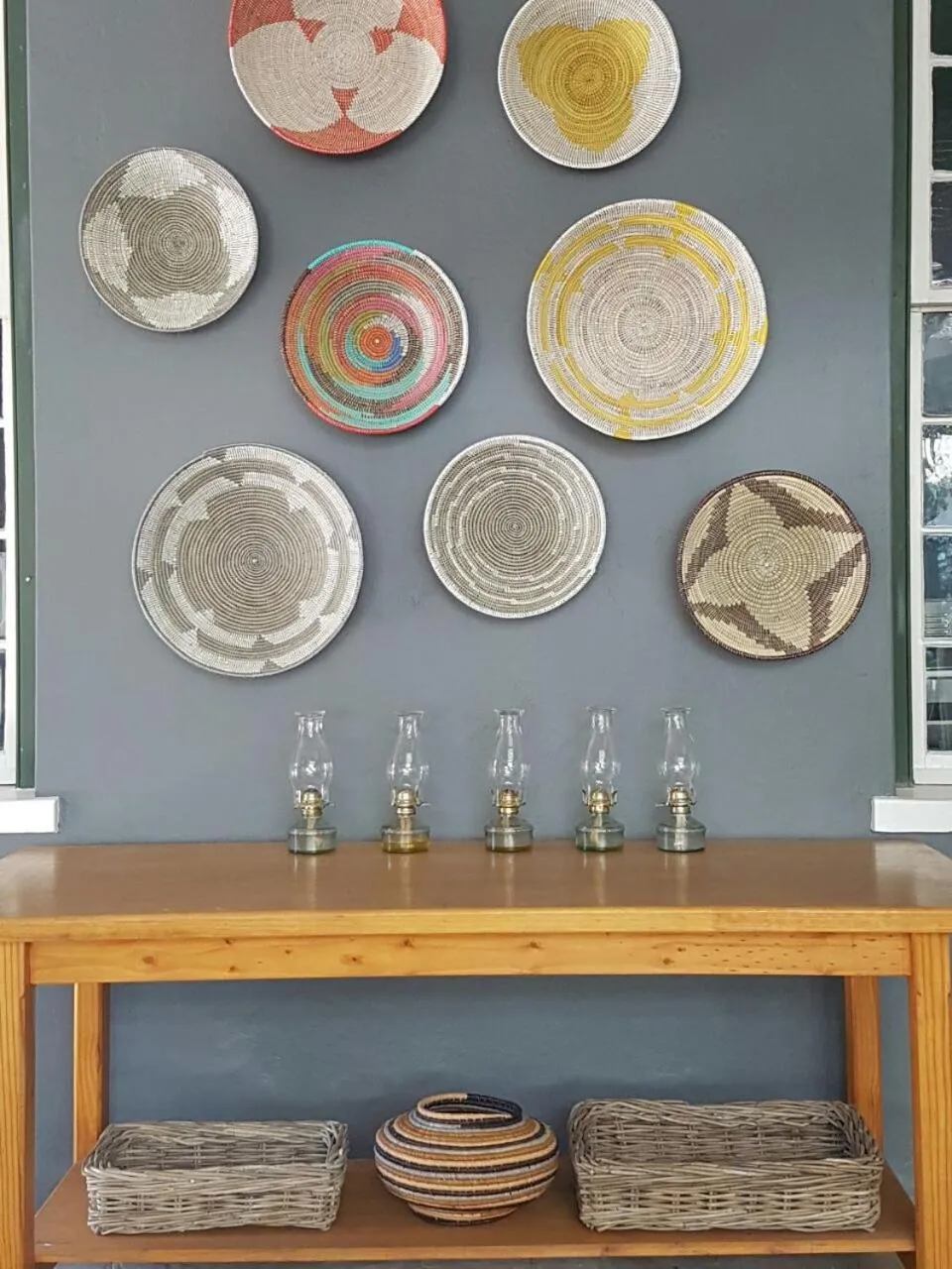 Decorative detail in Matoppo Inn