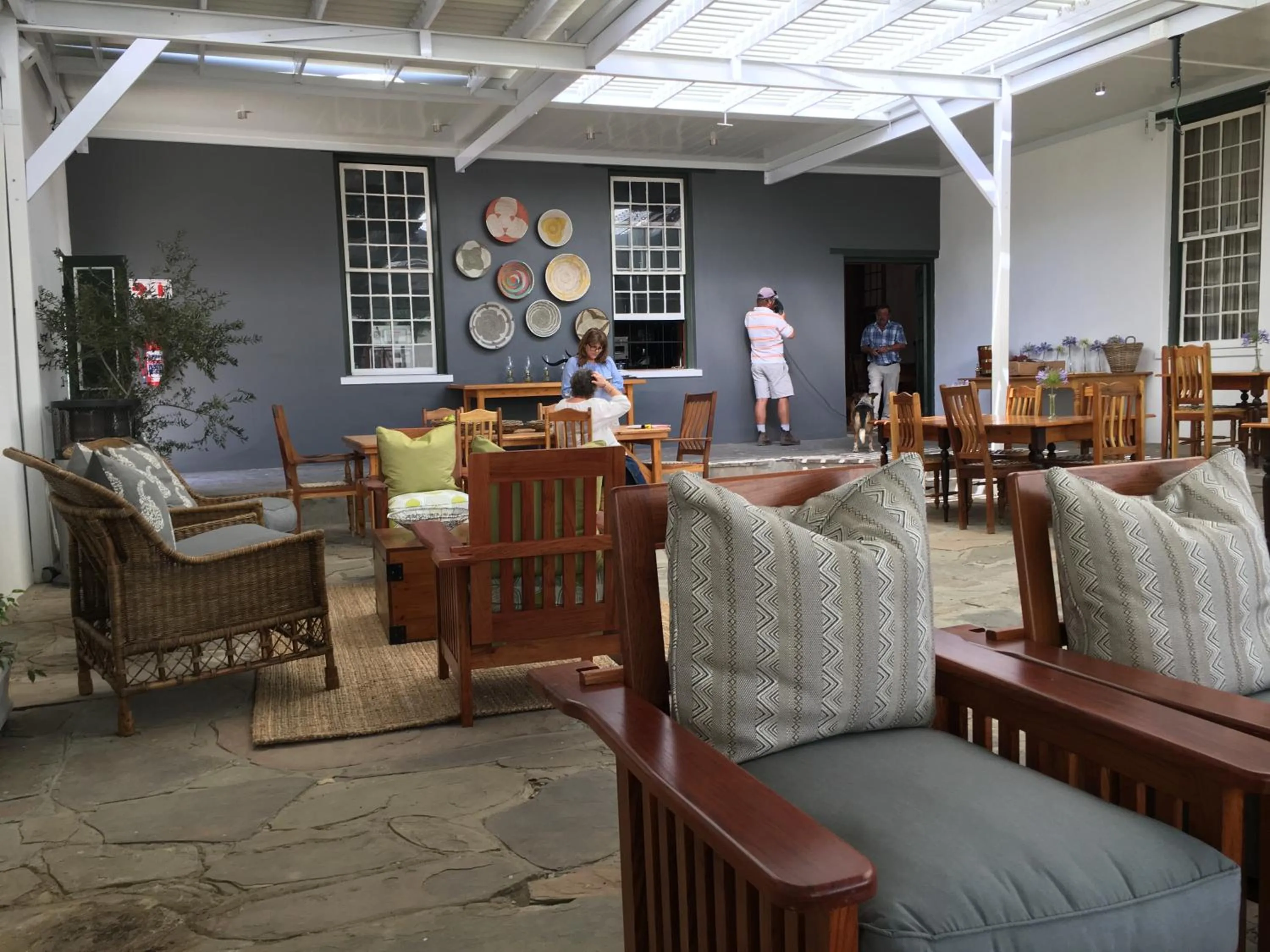 Patio in Matoppo Inn