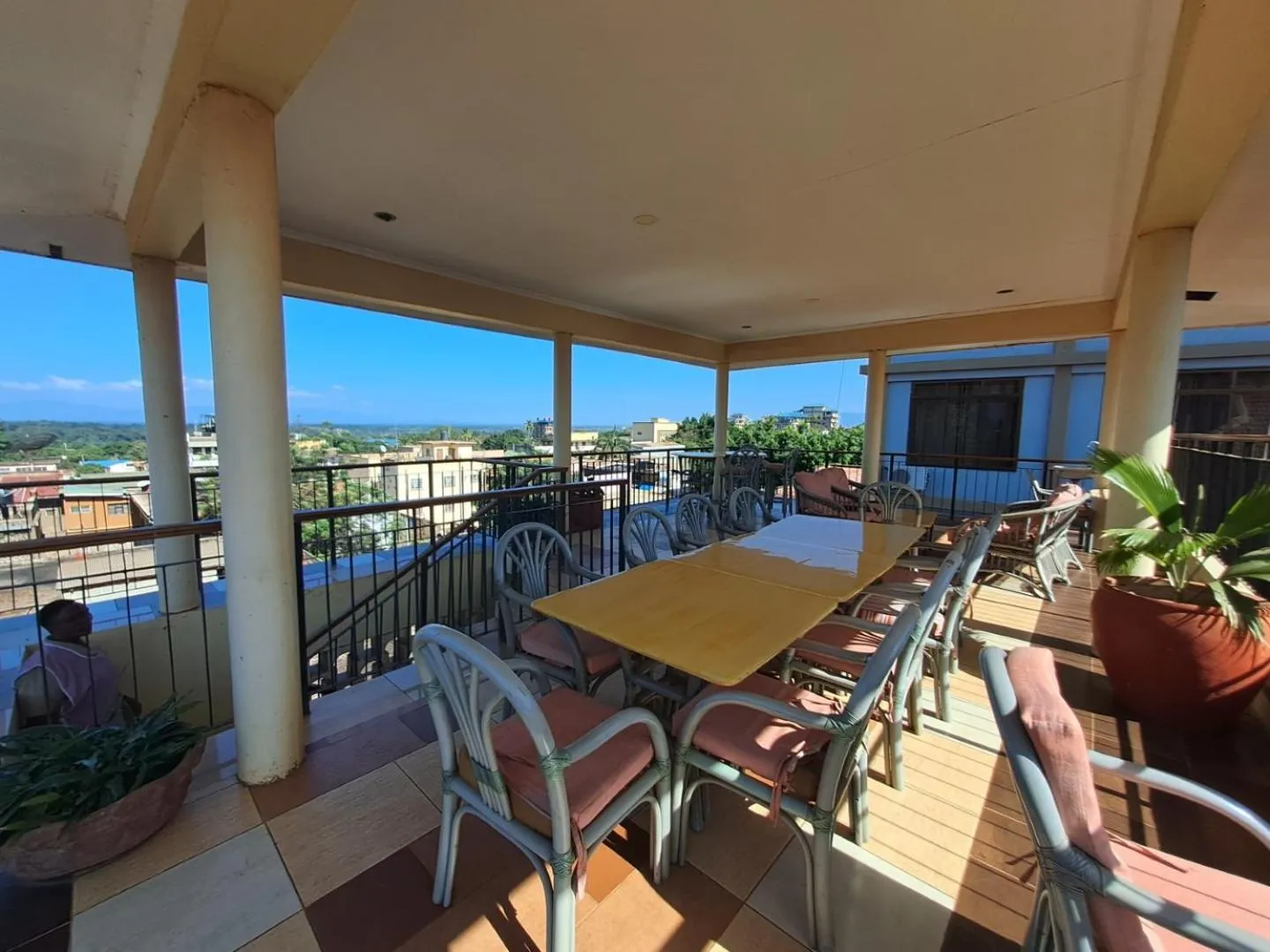 Balcony/Terrace in Moshi Leopard Hotel