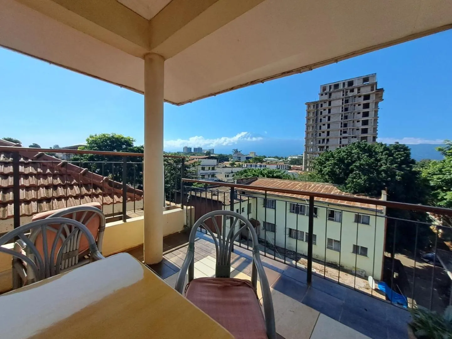 Balcony/Terrace in Moshi Leopard Hotel