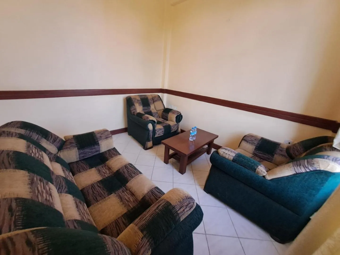 Living room in Moshi Leopard Hotel