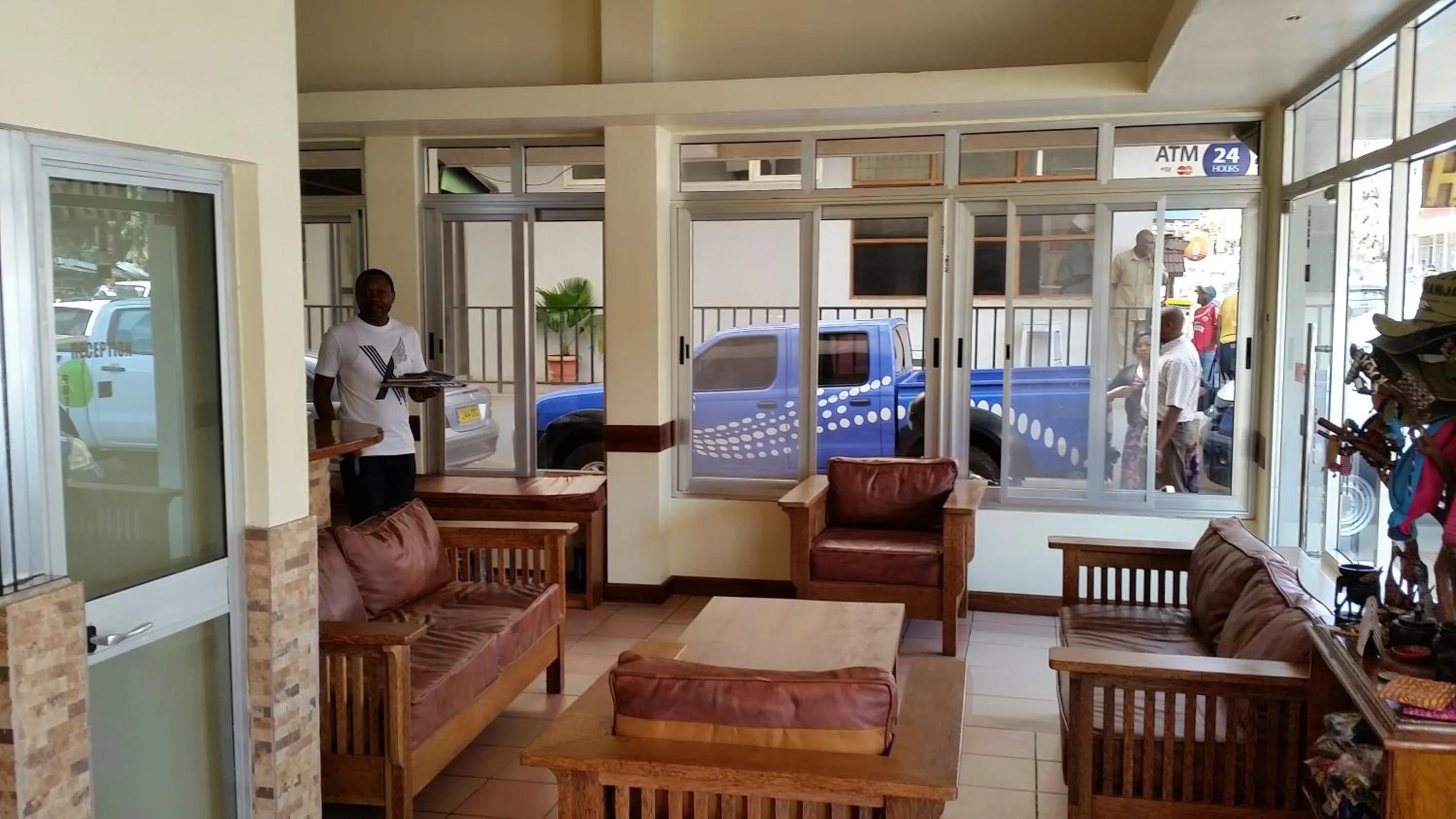 Lobby or reception in Moshi Leopard Hotel