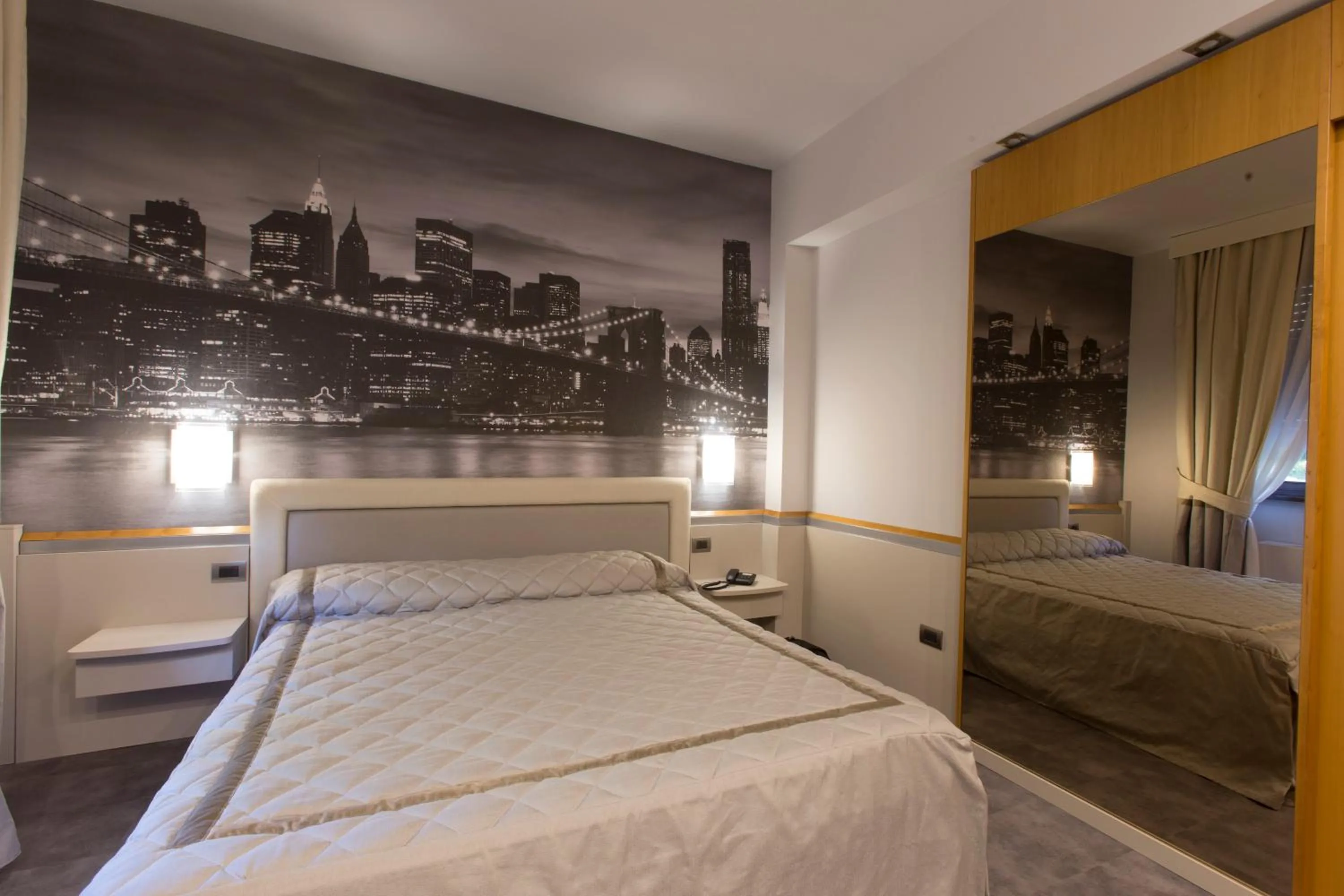 Photo of the whole room, Bed in Hotel City Legnano