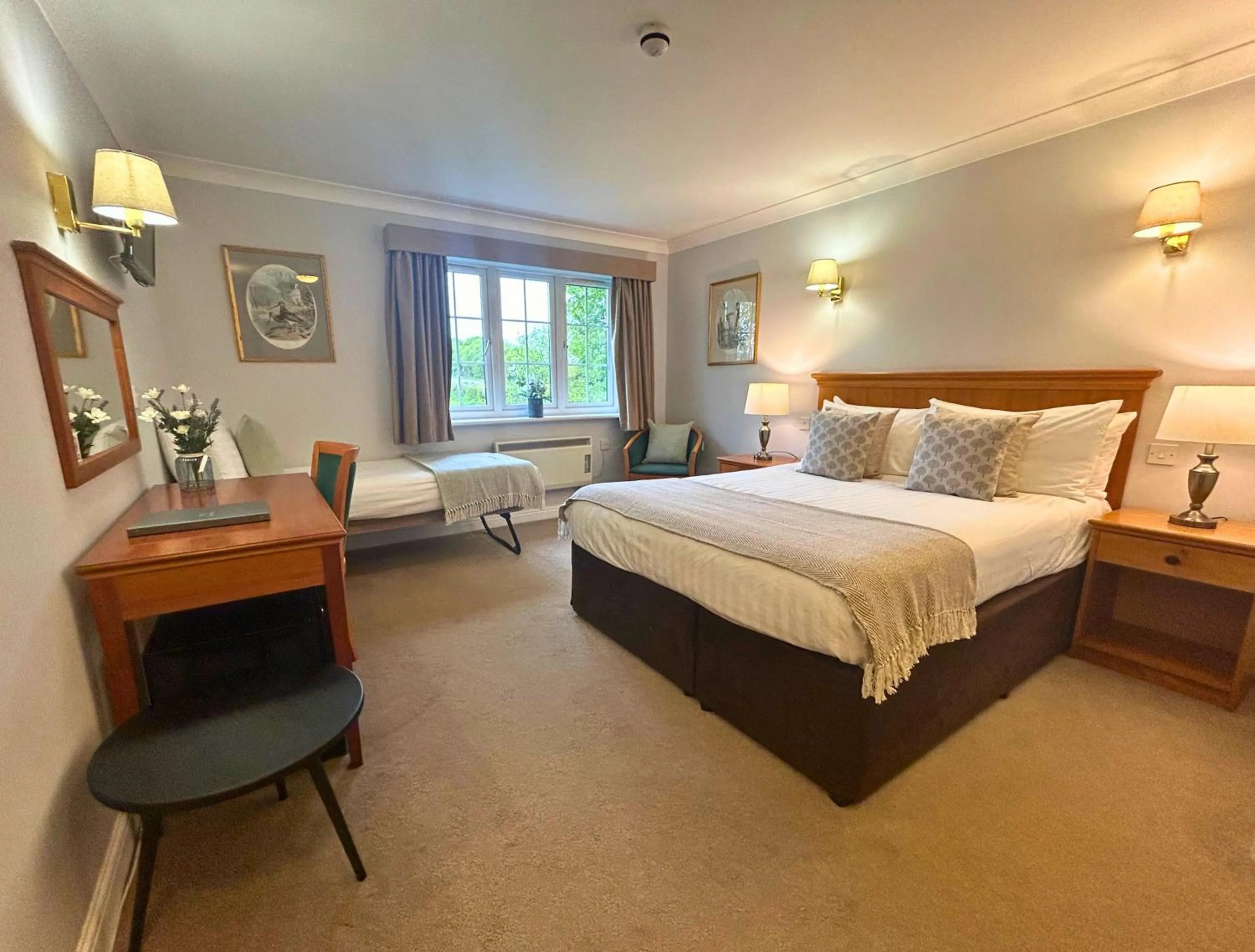 Bed in New Forest Lodge