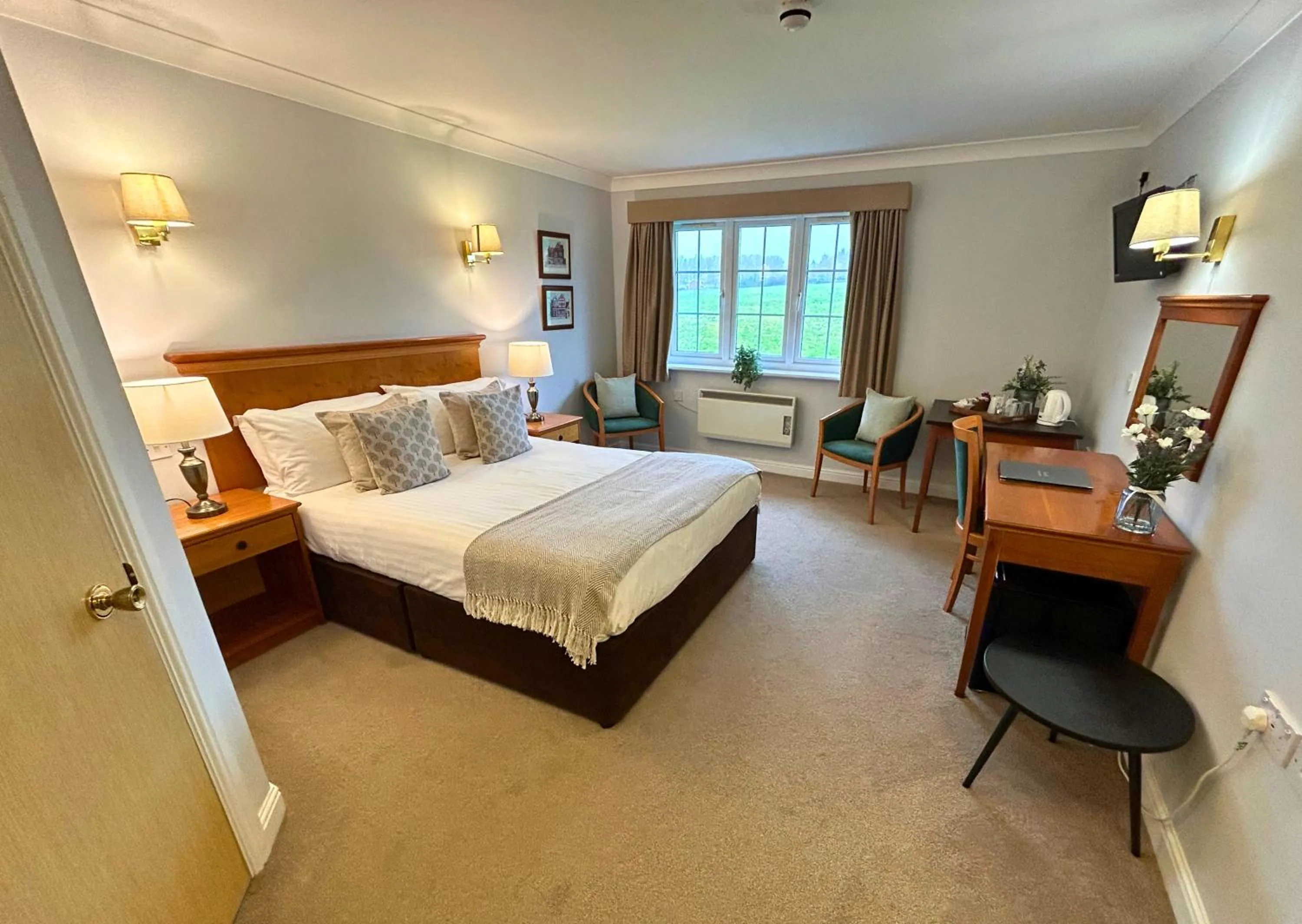 Bed in New Forest Lodge