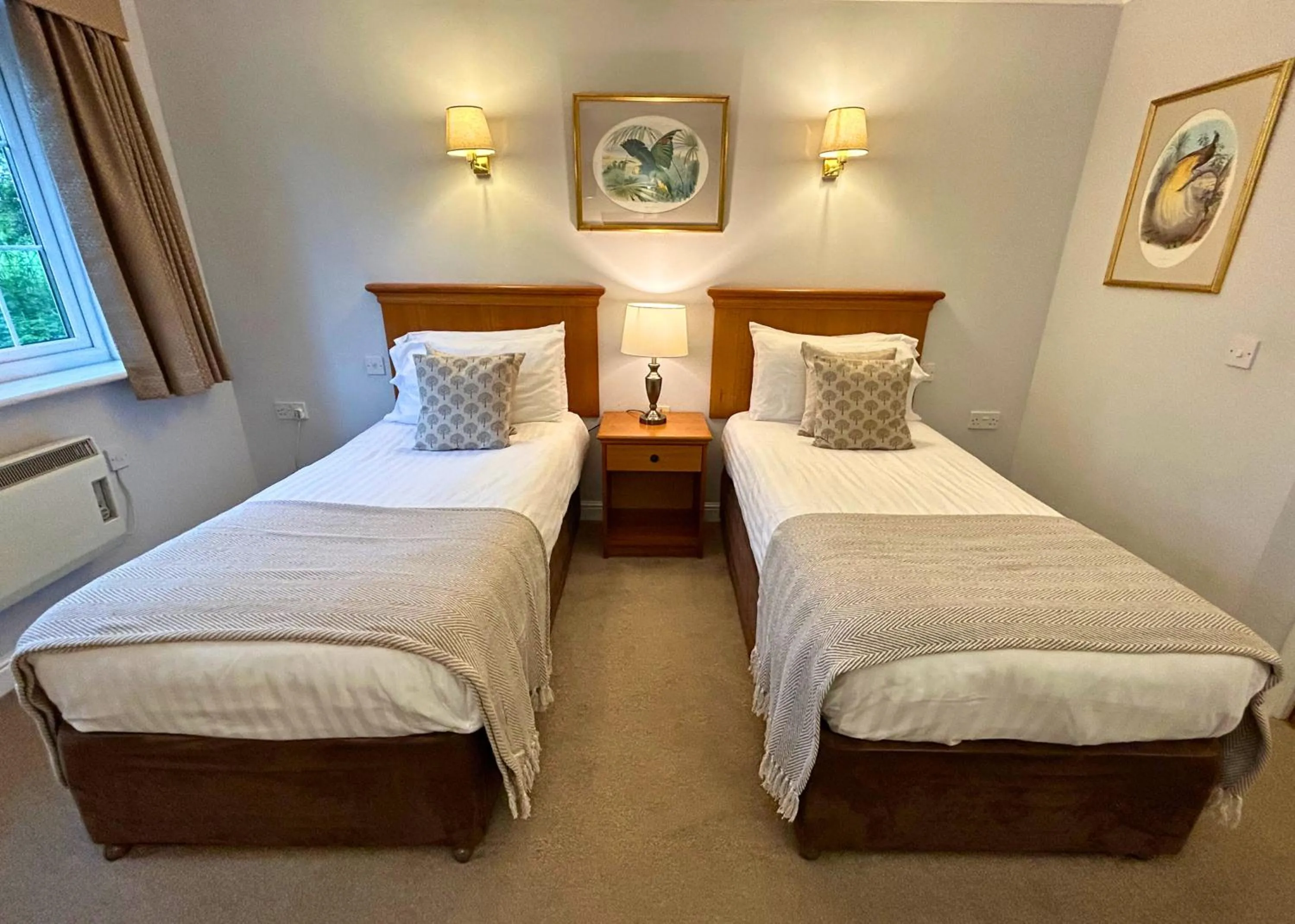 Bed in New Forest Lodge