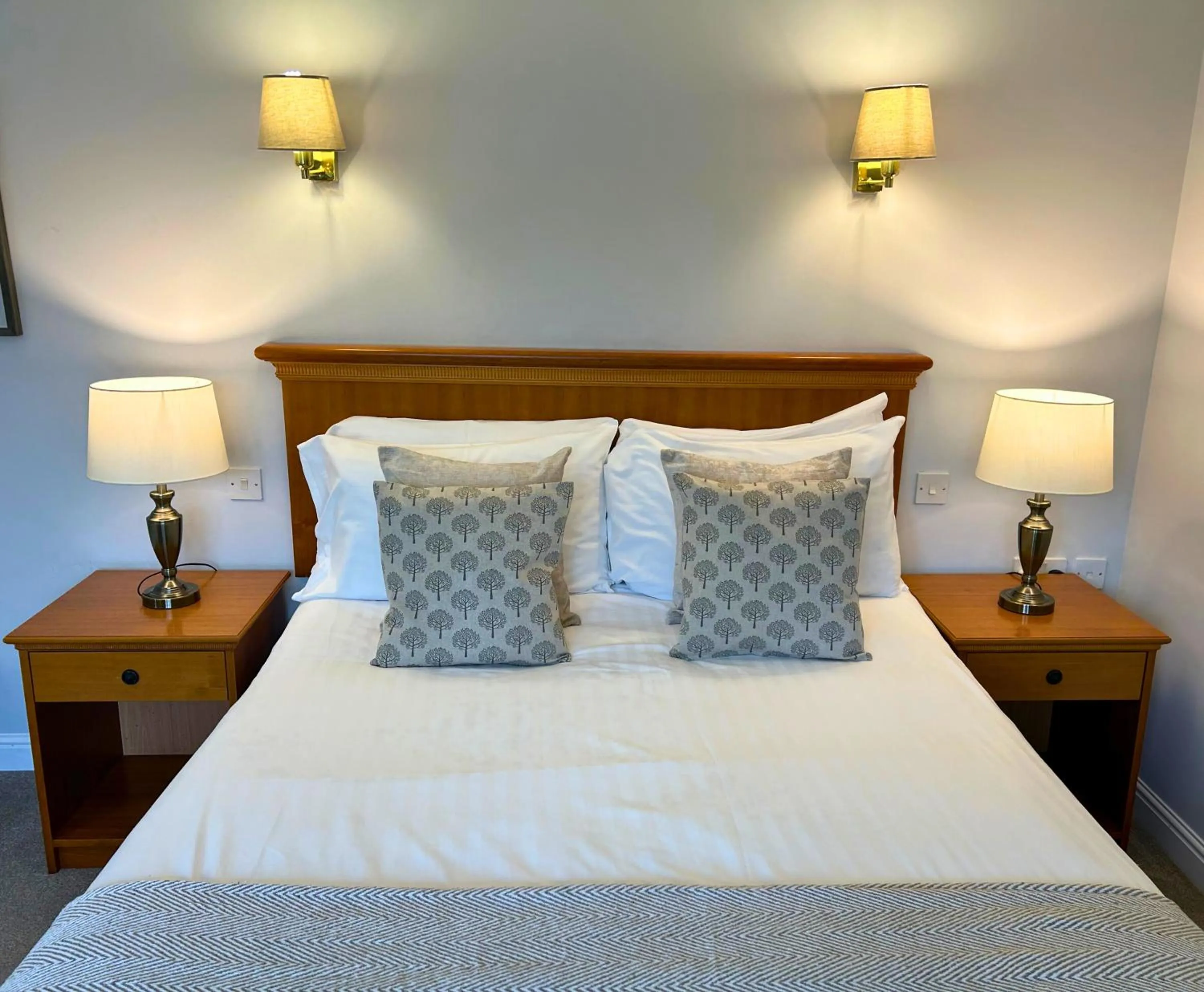 Bed in New Forest Lodge