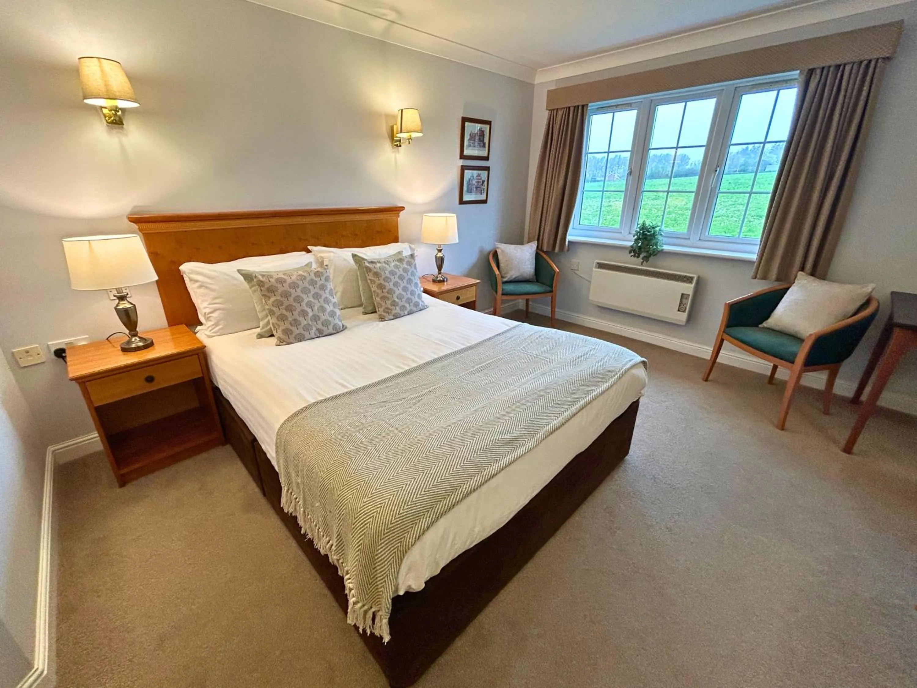 Bed in New Forest Lodge