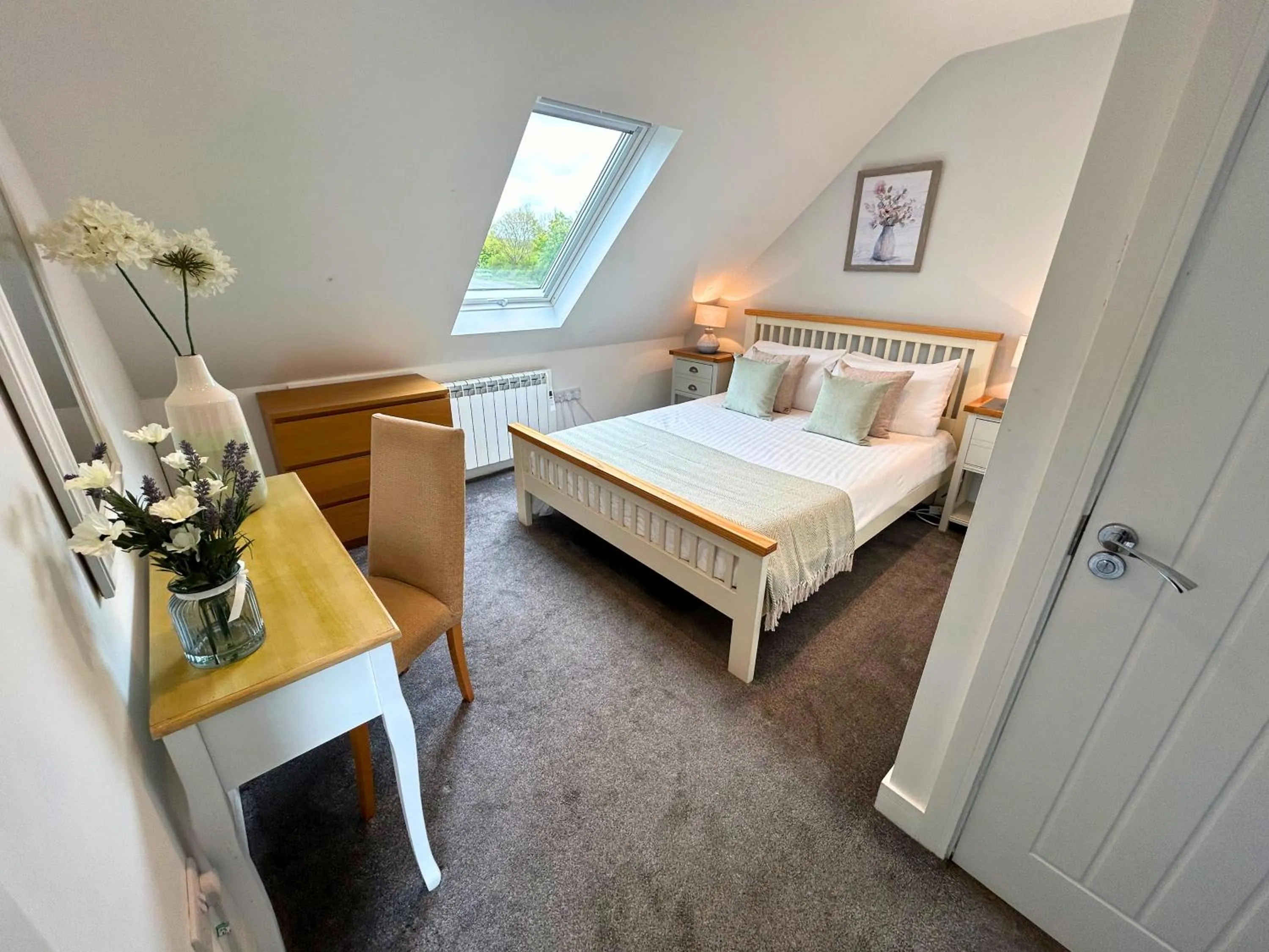 Bed in New Forest Lodge