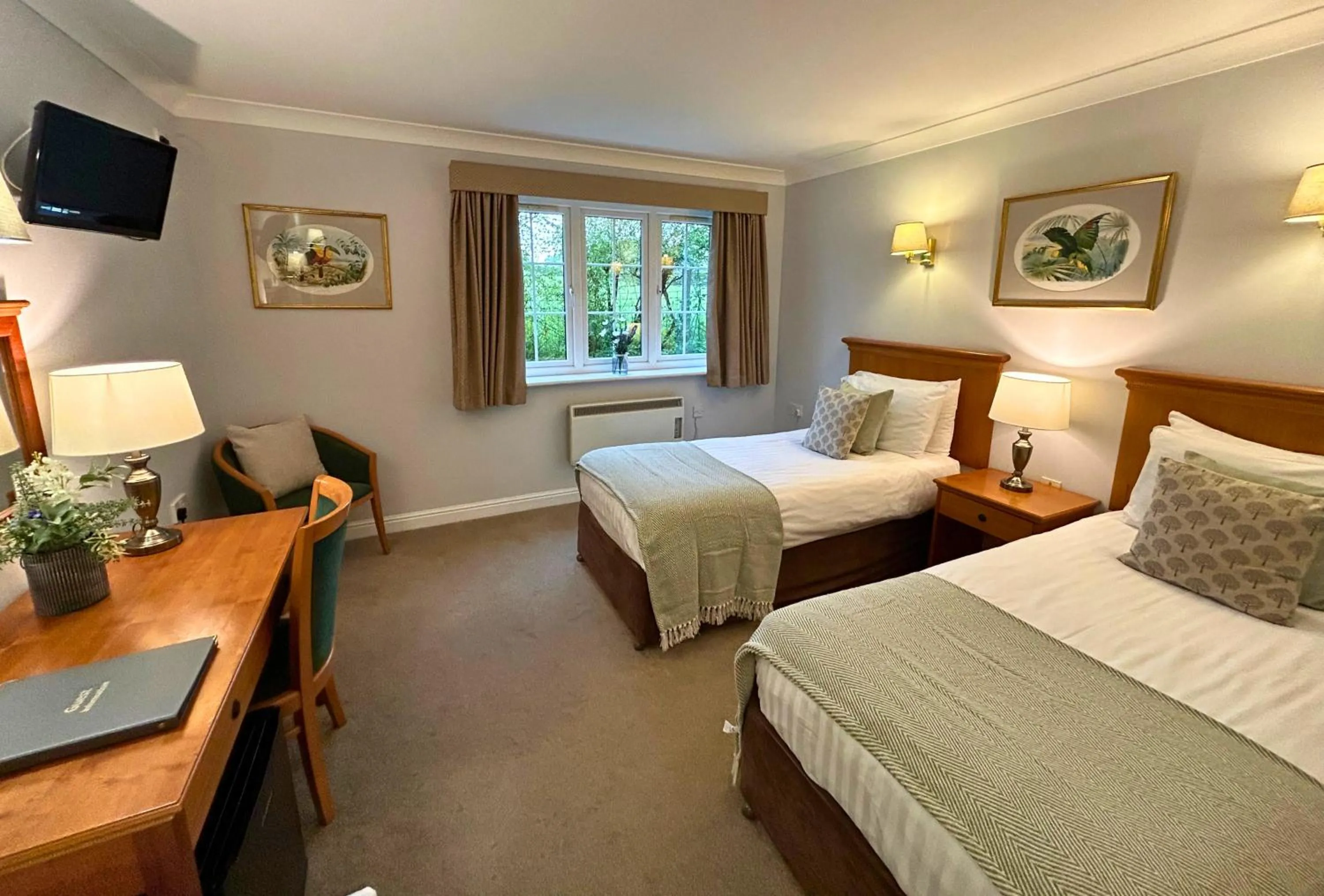 Bed in New Forest Lodge