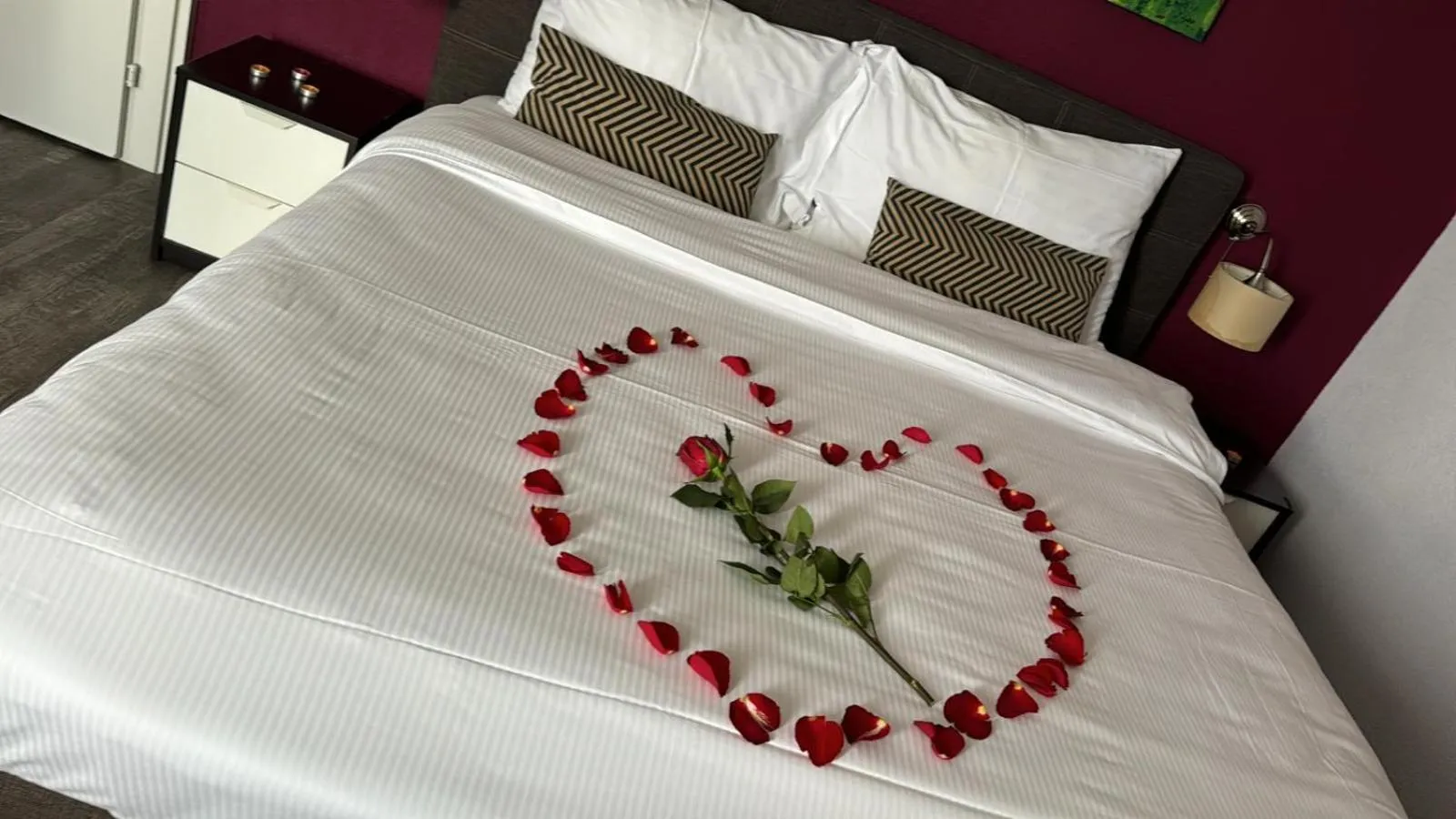 Decorative detail, Bed in Hotel Parc & Lac