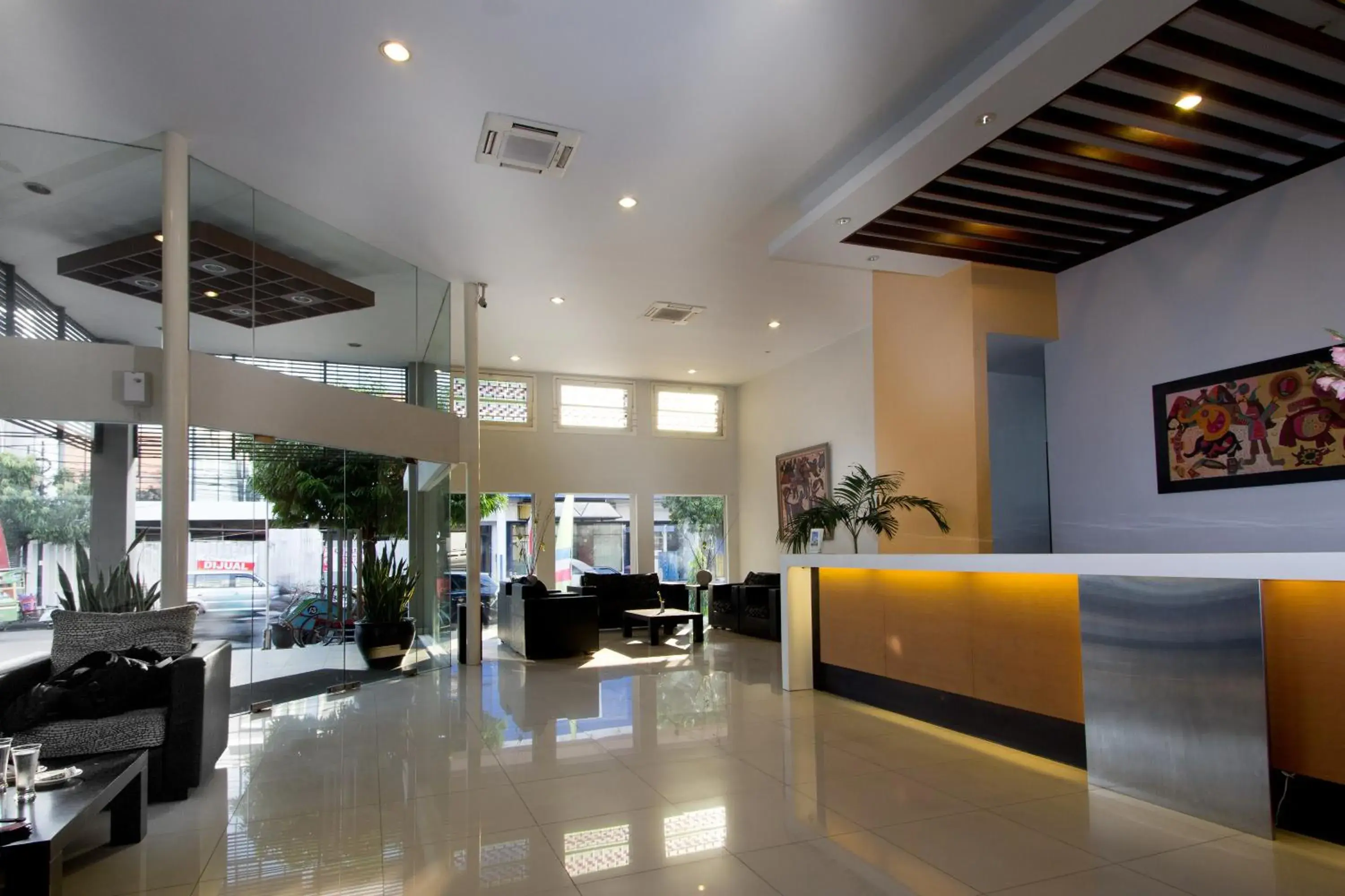 Lobby or reception in Hotel Quirin Lobby or reception in Hotel Quirin