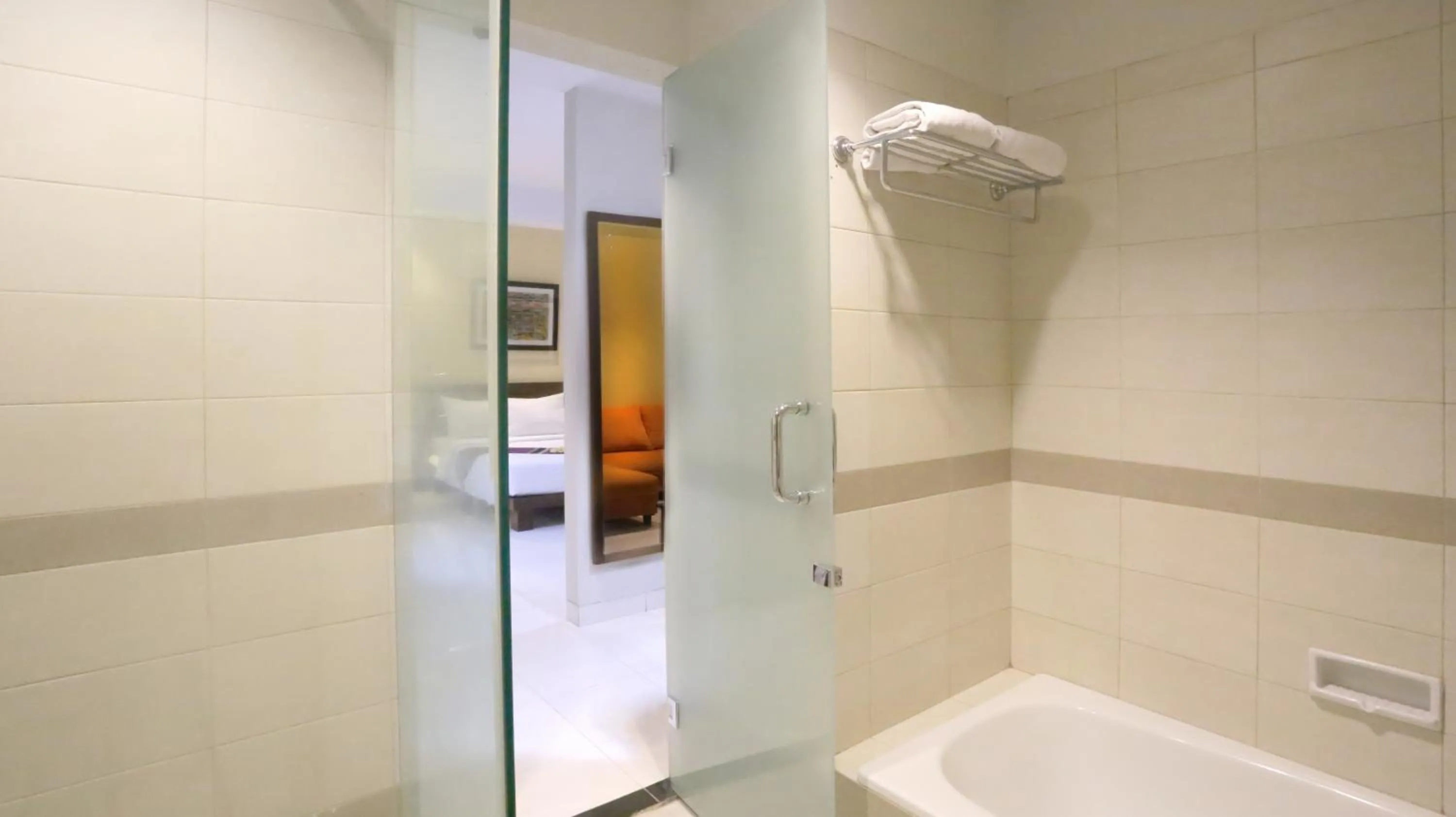 Bathroom in Hotel Quirin