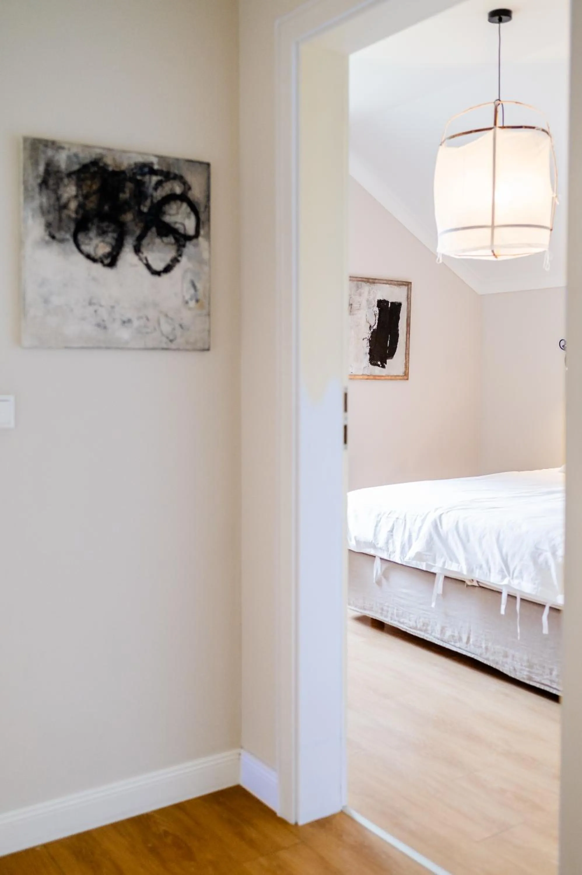 Bed in Aarskogs Boutique Hotel