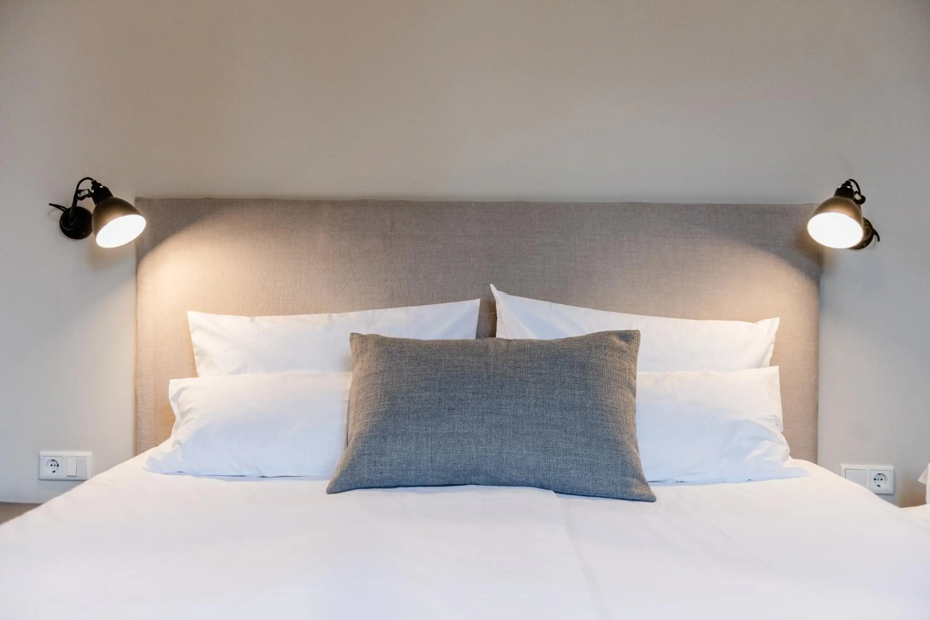 Bed in Aarskogs Boutique Hotel