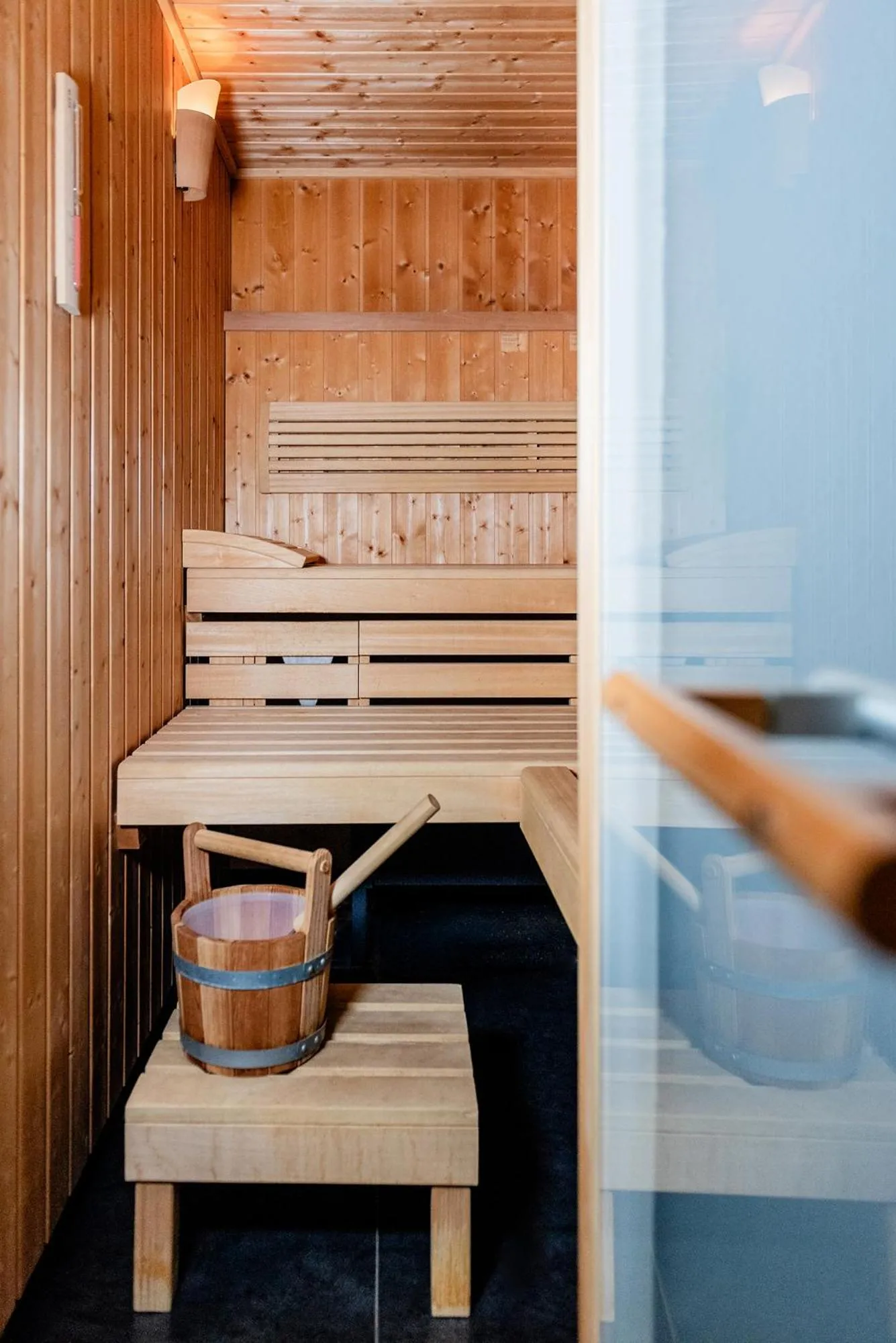 Sauna in Aarskogs Boutique Hotel