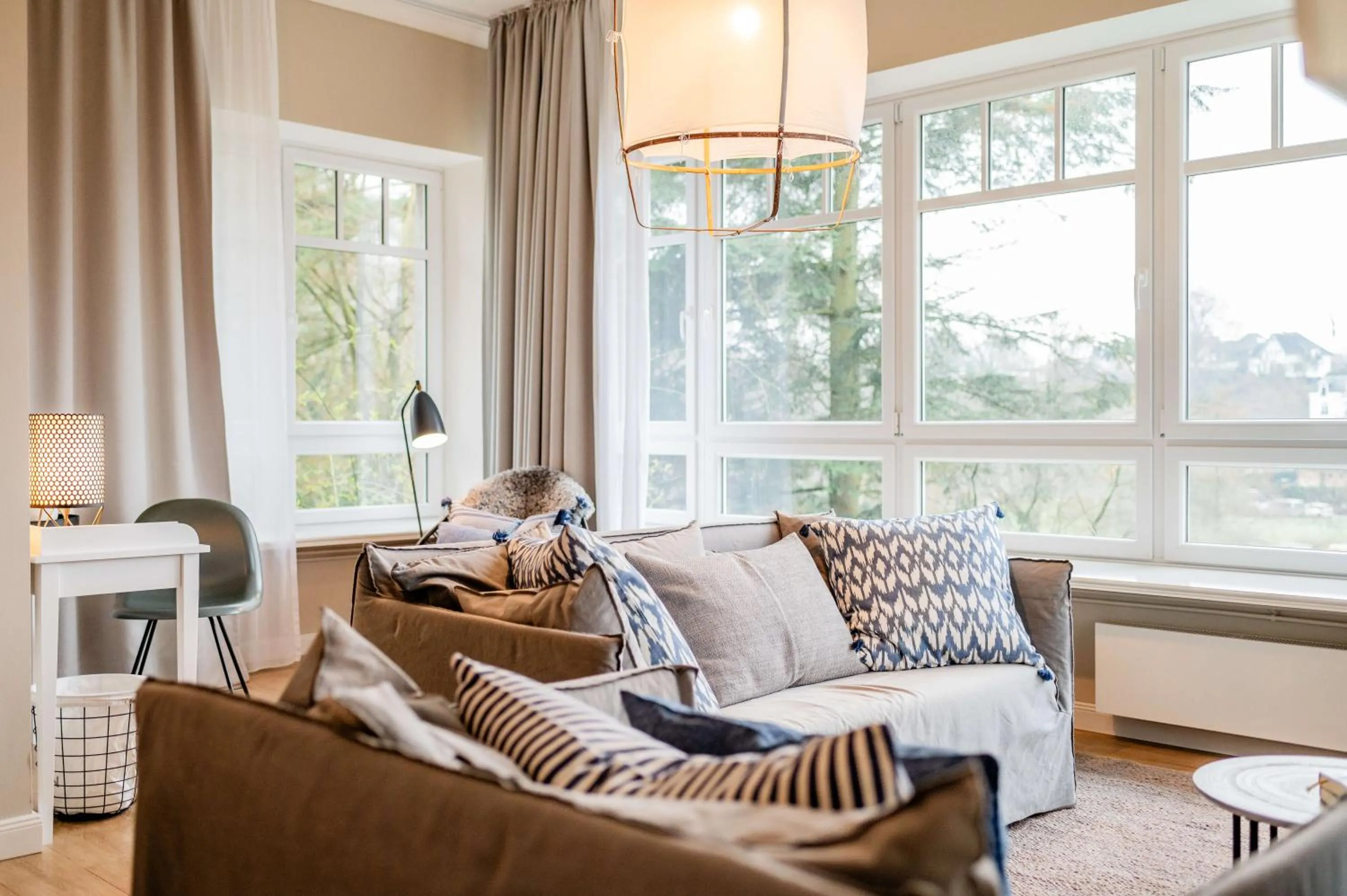 Living room in Aarskogs Boutique Hotel