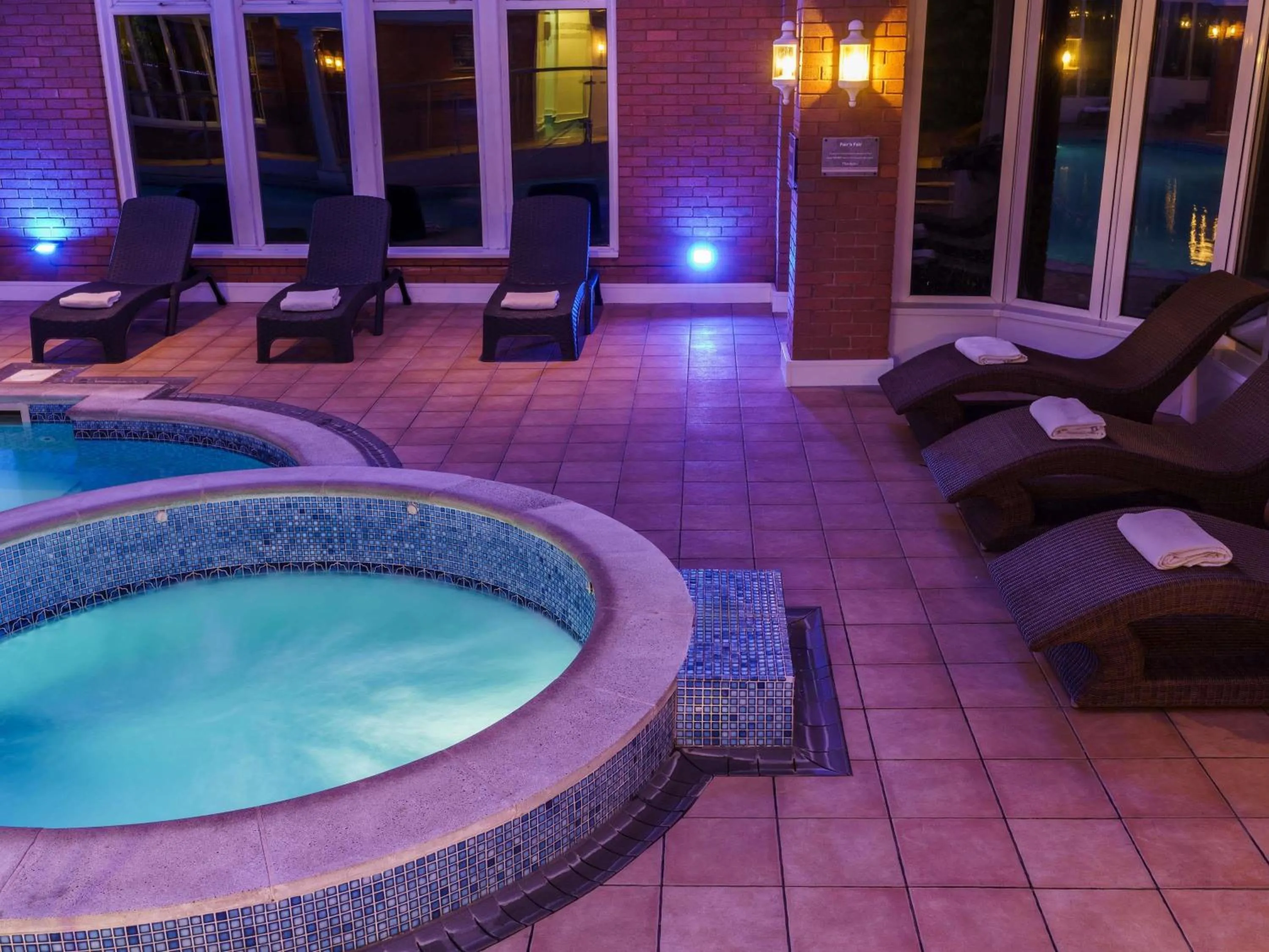 Pool view in Mercure Blackburn Dunkenhalgh Hotel & Spa