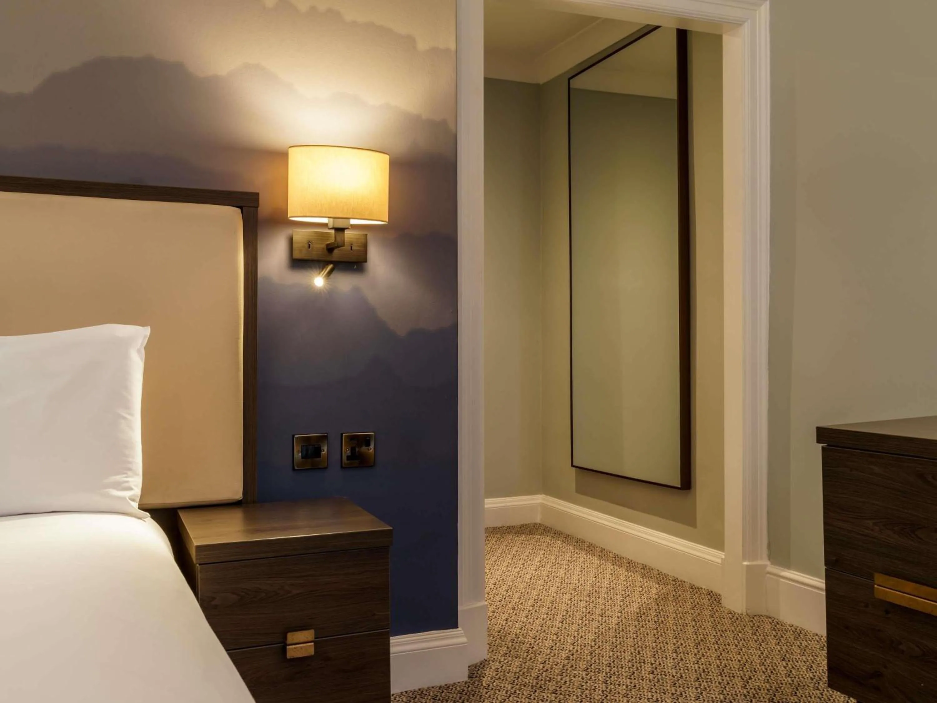 Bedroom, Bed in Mercure Blackburn Dunkenhalgh Hotel & Spa