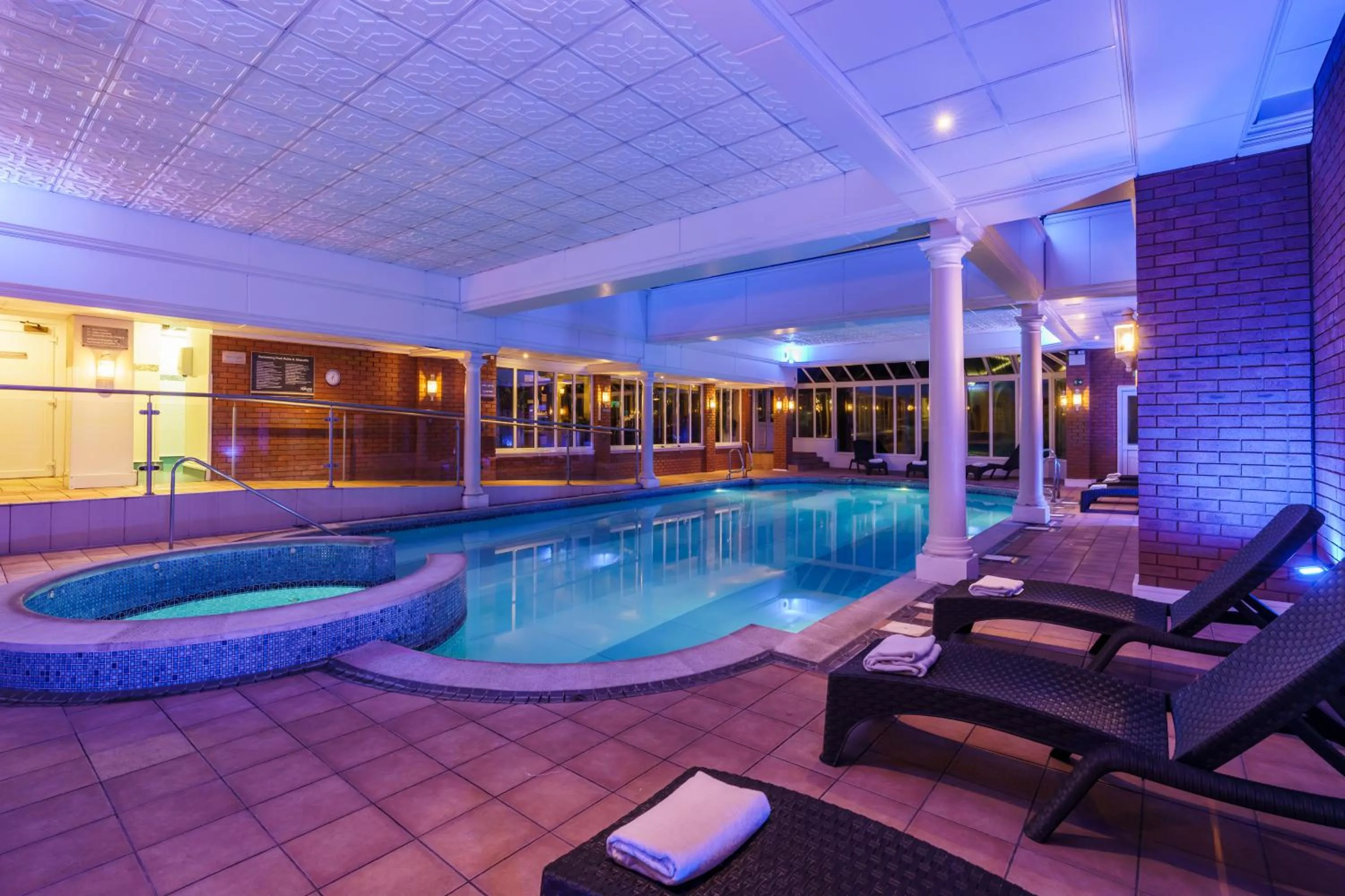 Pool view in Mercure Blackburn Dunkenhalgh Hotel & Spa
