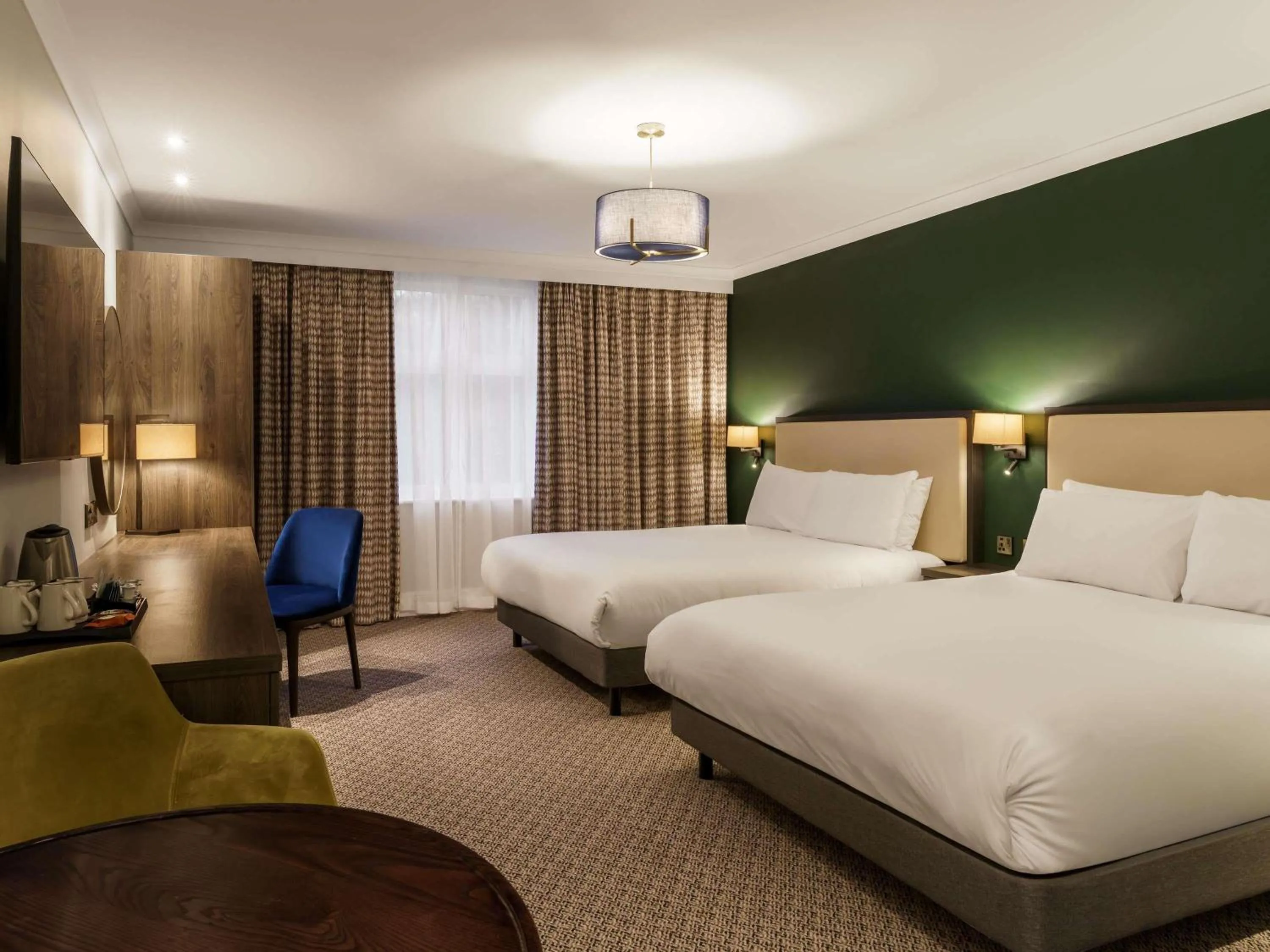 Bedroom, Bed in Mercure Blackburn Dunkenhalgh Hotel & Spa