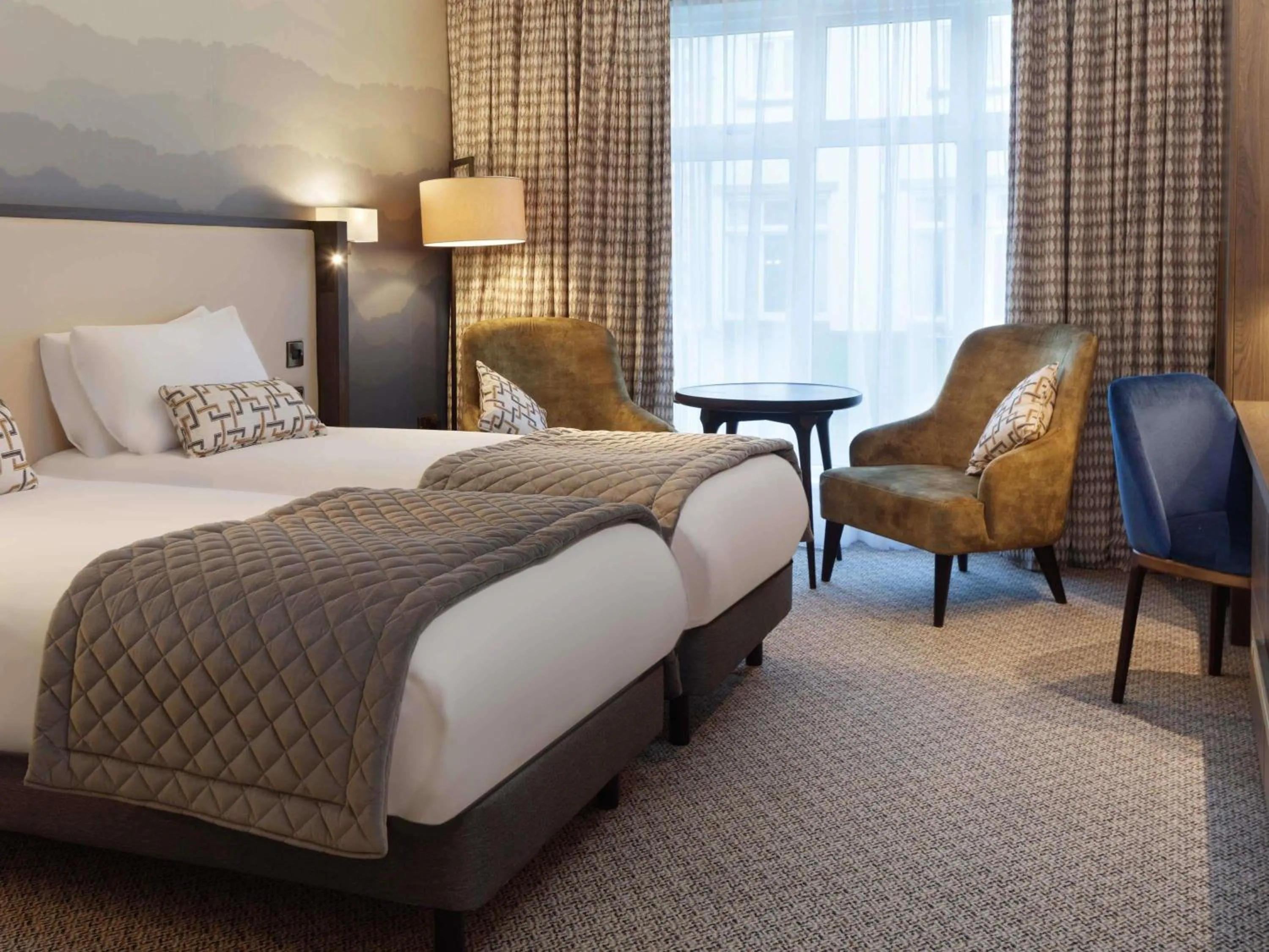 Bedroom, Bed in Mercure Blackburn Dunkenhalgh Hotel & Spa