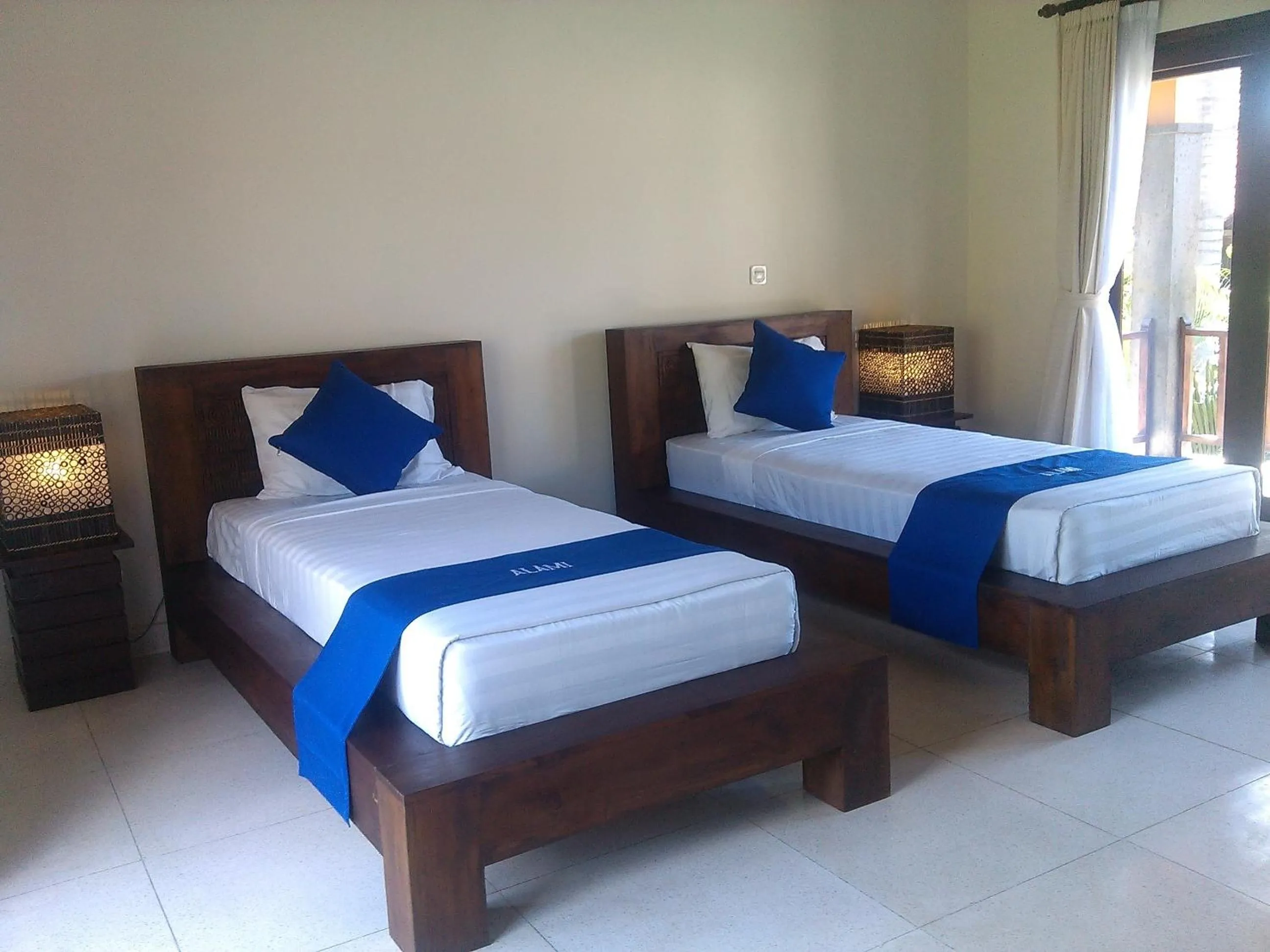 Bedroom, Bed in Alami Resort, Restaurant and Dive Center