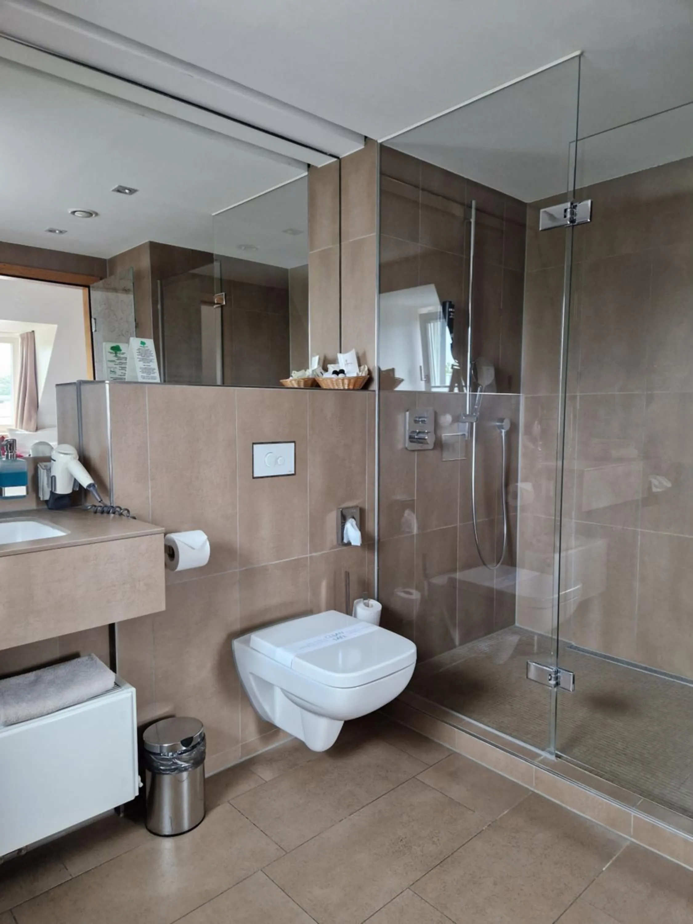 Toilet in Hotel zur Malzmühle