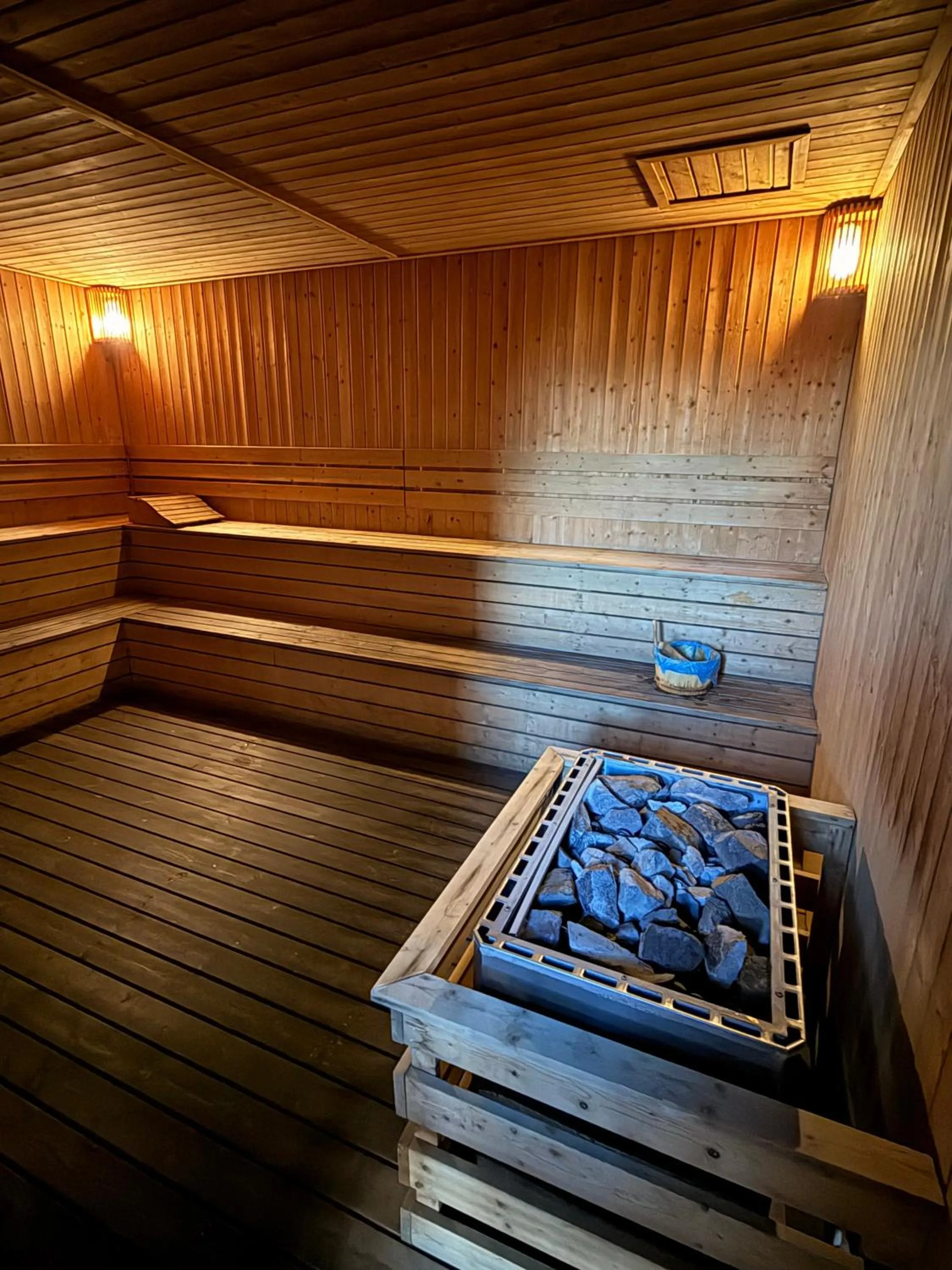 Sauna in Cozy Skyline Retreat at Trion KL, Level 63