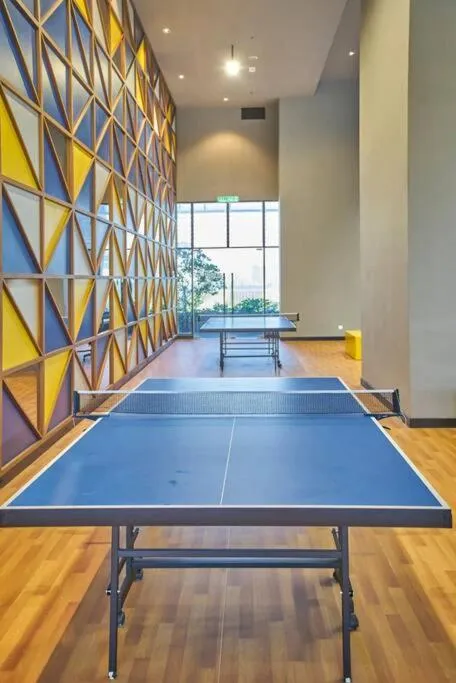 Table tennis in Cozy Skyline Retreat at Trion KL, Level 63
