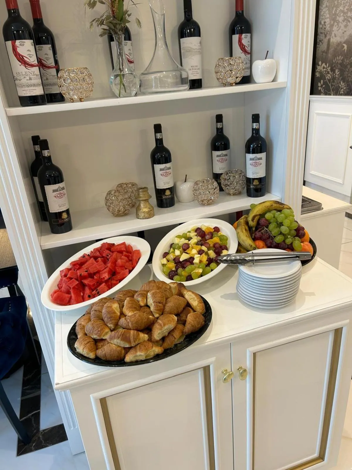 Buffet breakfast in Hotel NOBLESSE Boutique&Spa