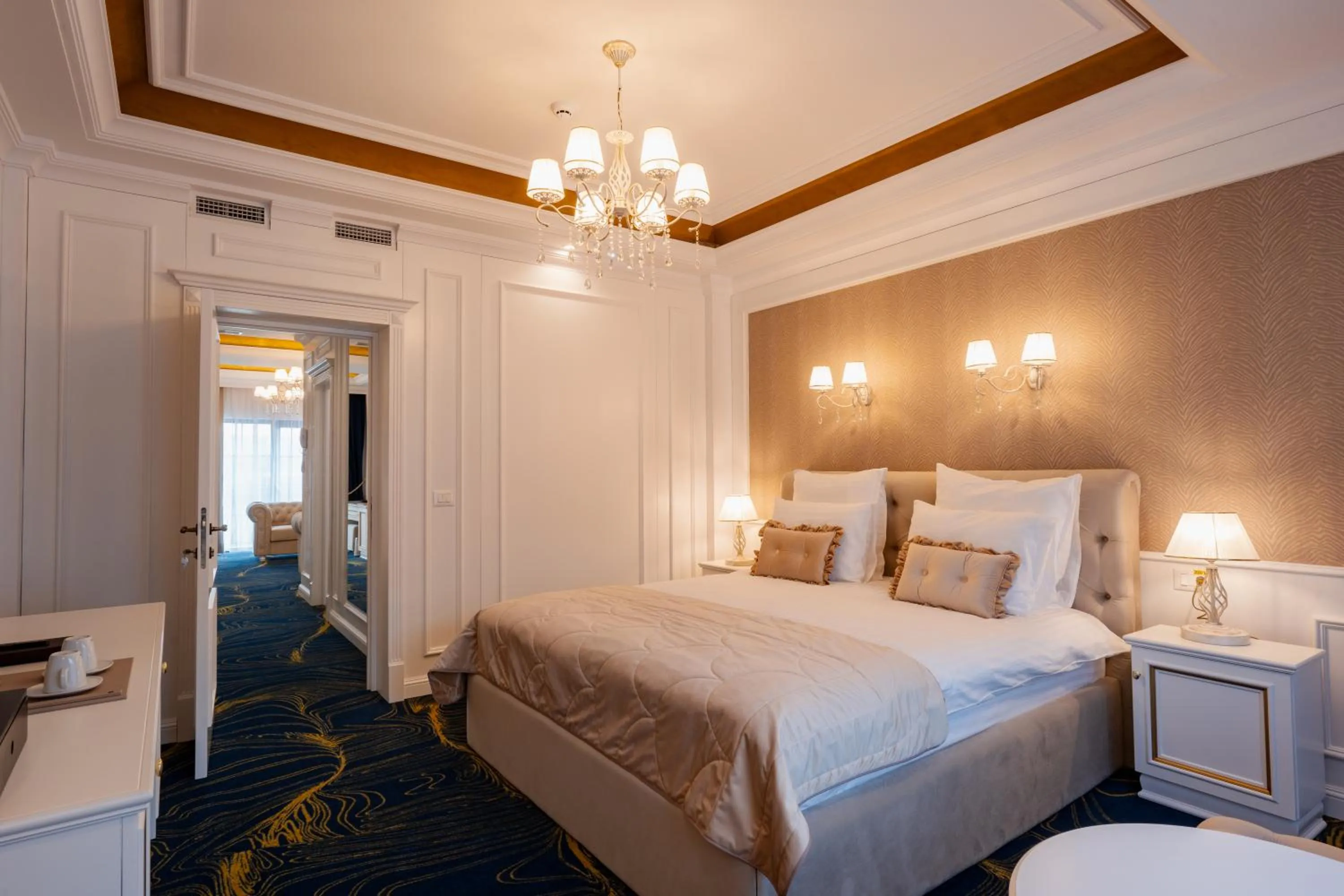 Bedroom, Bed in Hotel NOBLESSE Boutique&Spa