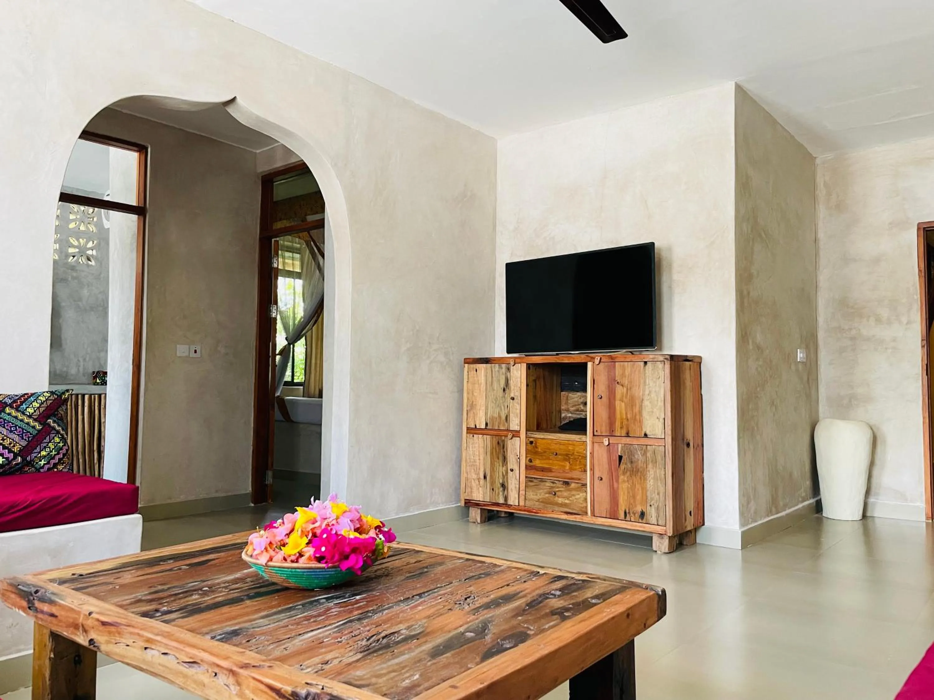 Seating area in Blue Reef Sport & Fishing Lodge and Bungalows