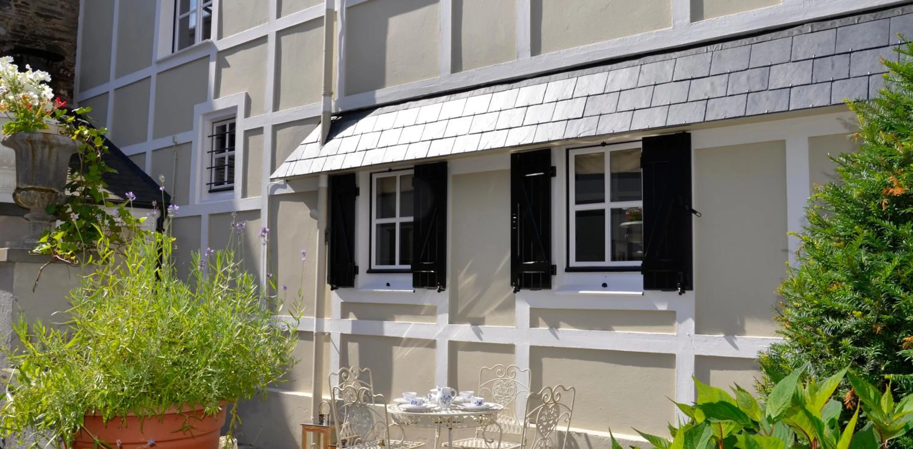 Patio in Le Petit Maur
