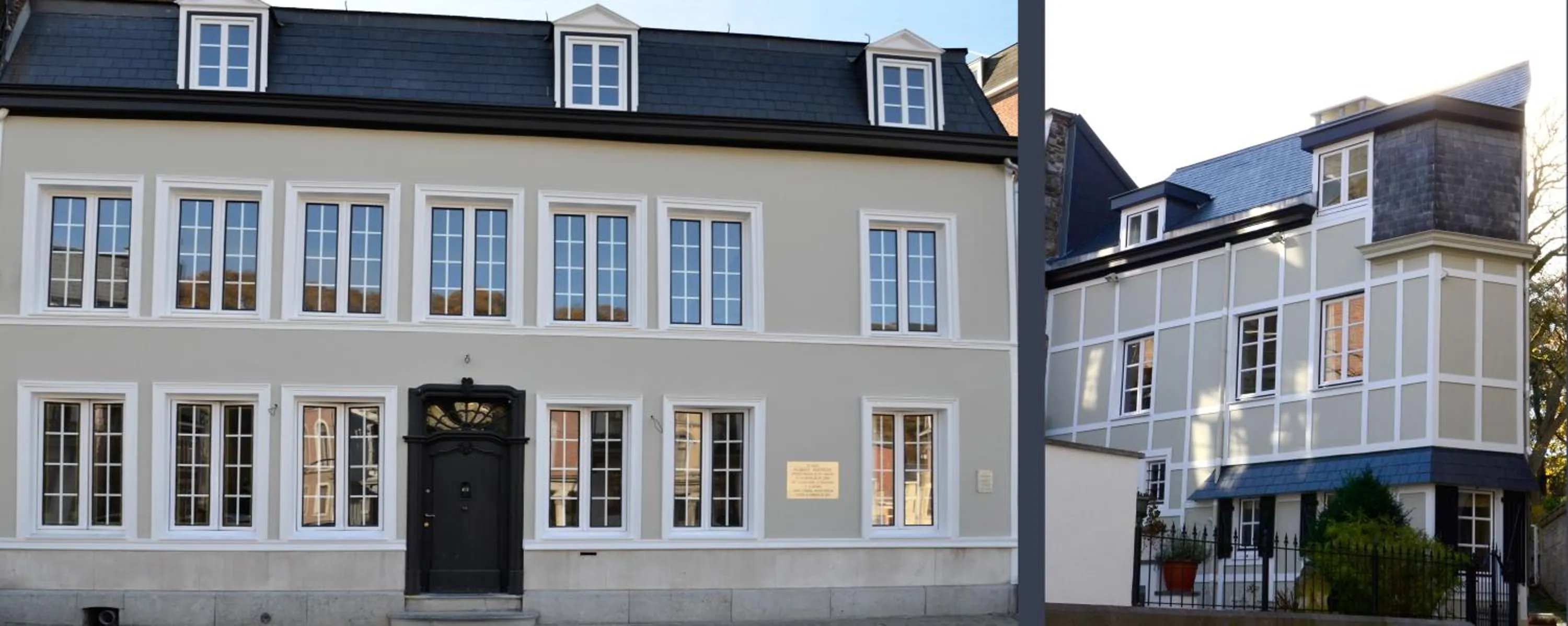 Facade/entrance in Le Petit Maur