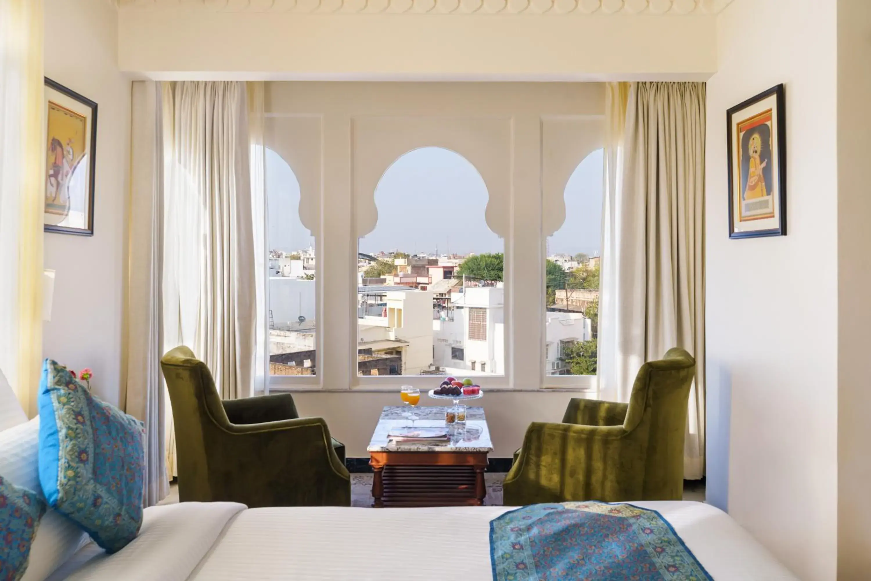 Bed in Chunda Haveli Bed in Chunda Haveli