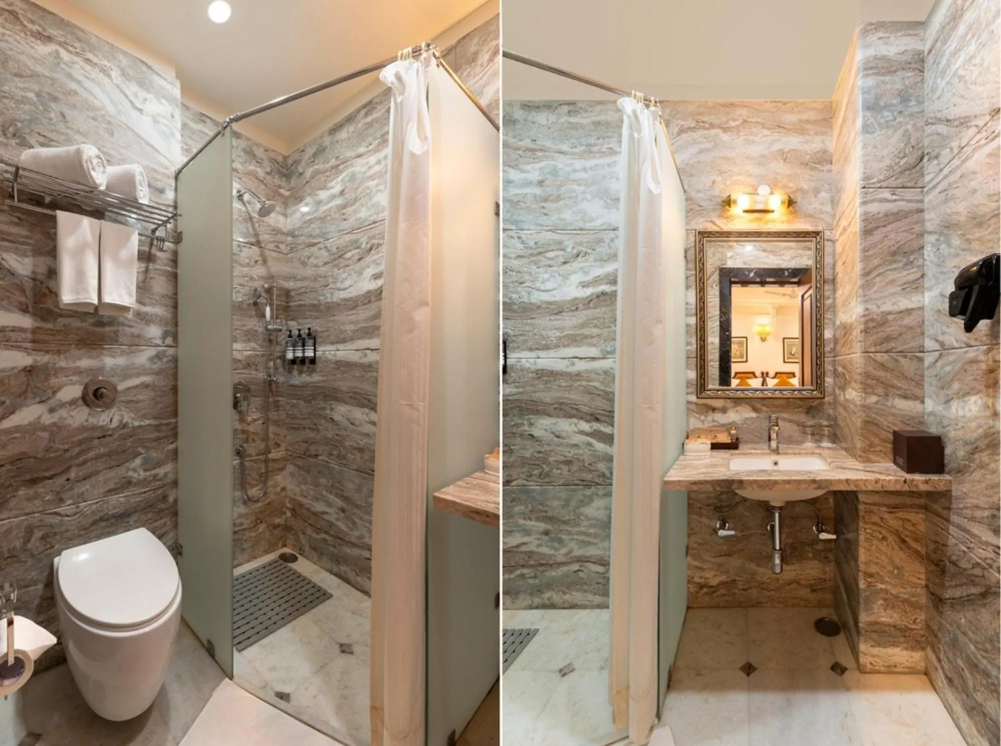 Bathroom in Chunda Haveli