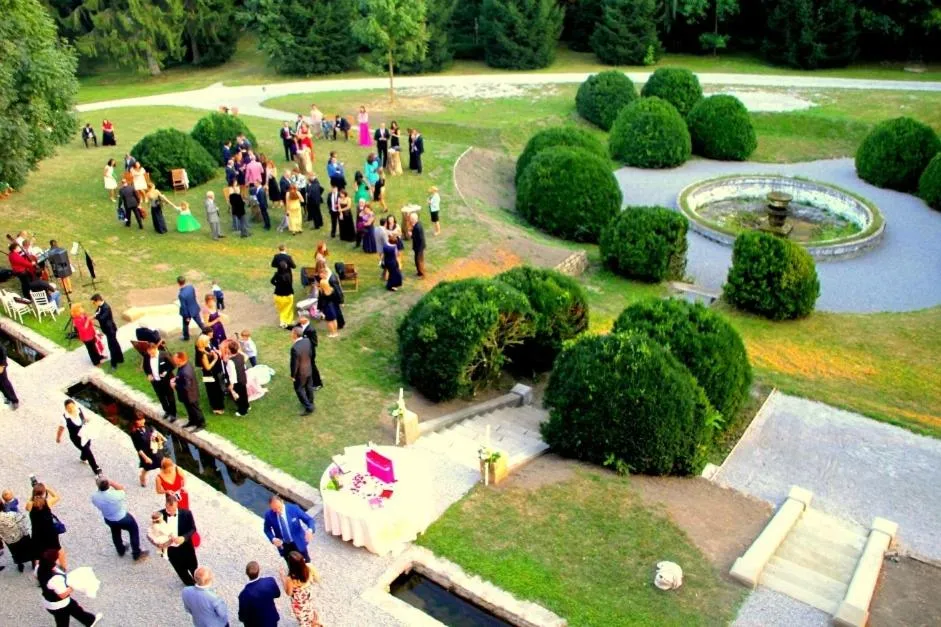 Bird's eye view in Zabola Estate - Transylvania