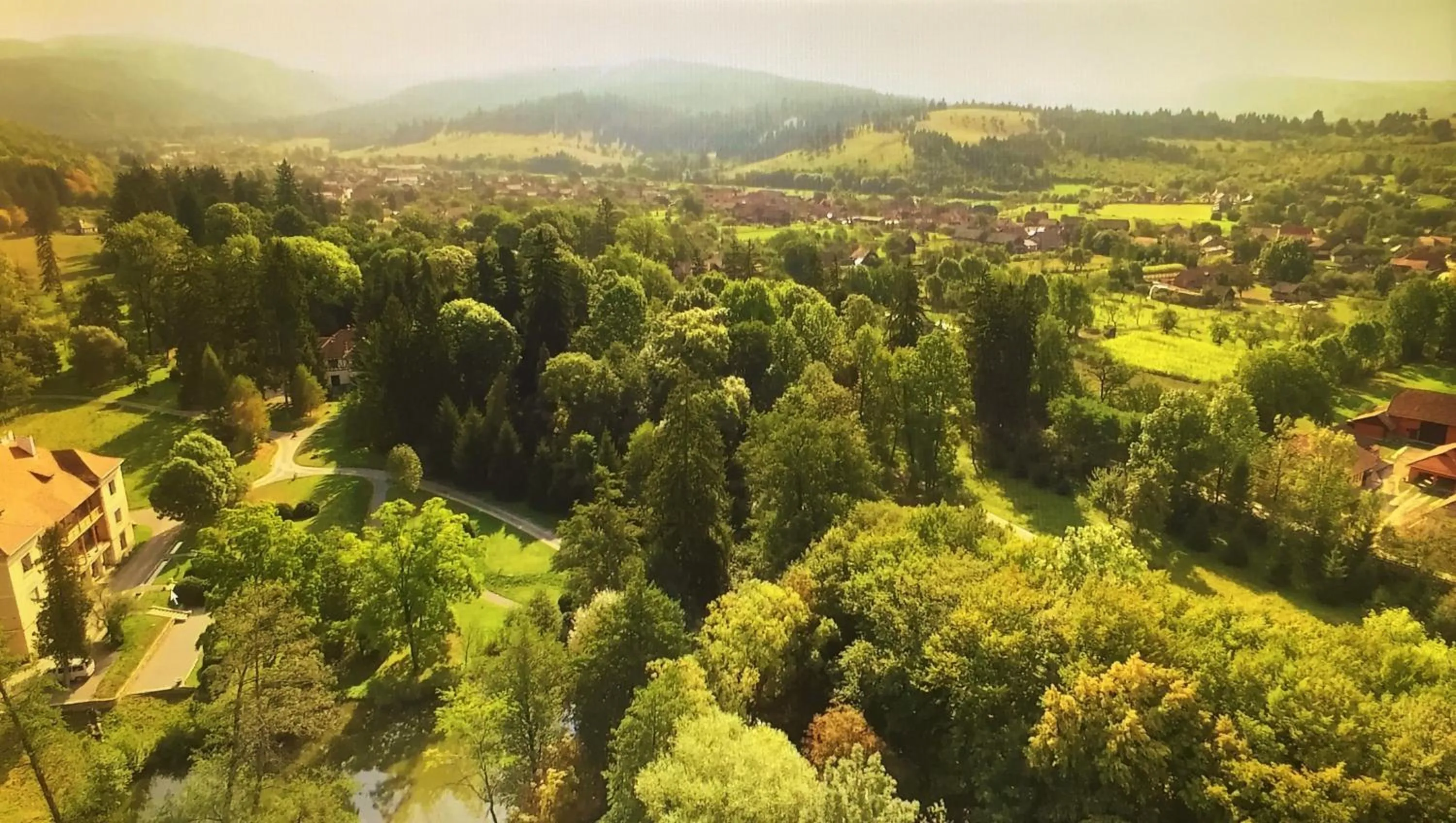 Natural landscape in Zabola Estate - Transylvania
